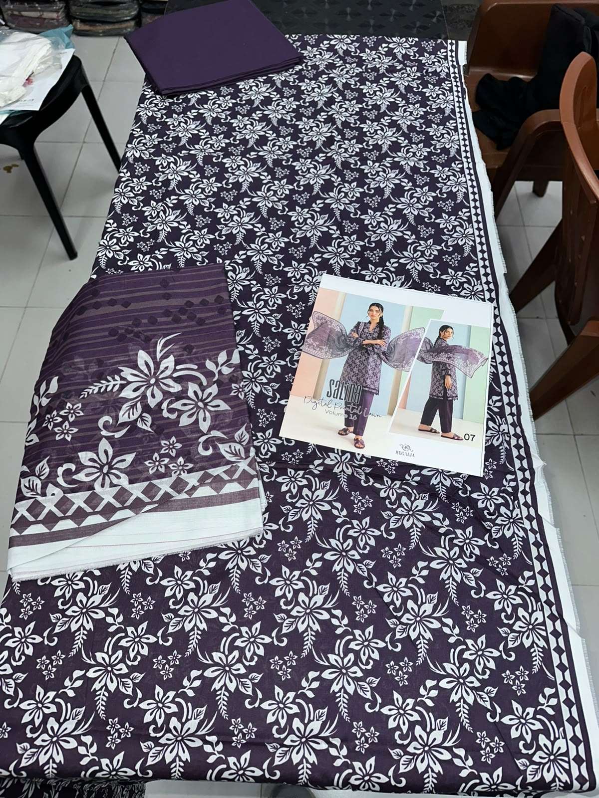 SALINA DIGITAL PRINTED LAWN VOL - 16 LIMITED EDITION 2026 BY REGALIA TEXTILES - 07