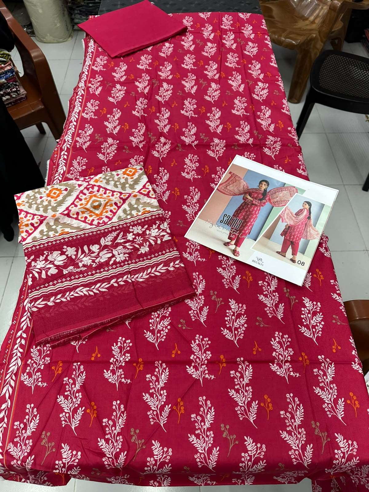 SALINA DIGITAL PRINTED LAWN VOL - 16 LIMITED EDITION 2026 BY REGALIA TEXTILES - 08