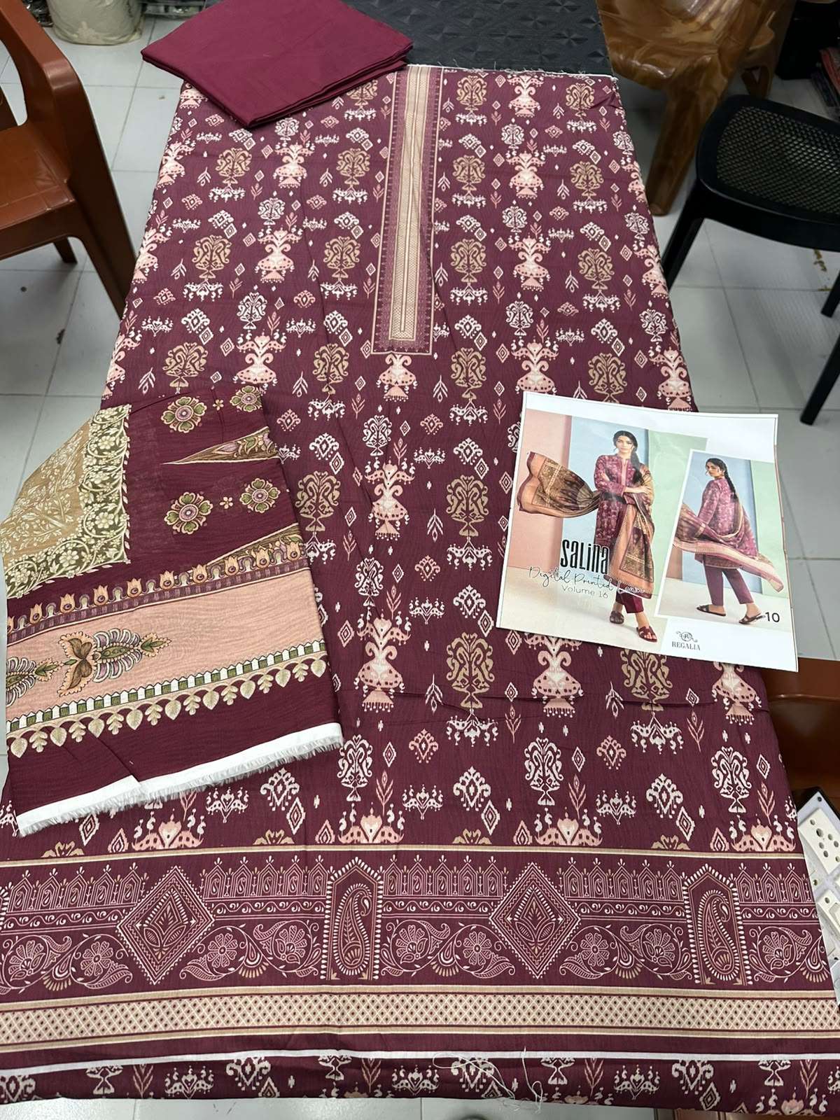 SALINA DIGITAL PRINTED LAWN VOL - 16 LIMITED EDITION 2026 BY REGALIA TEXTILES - 10