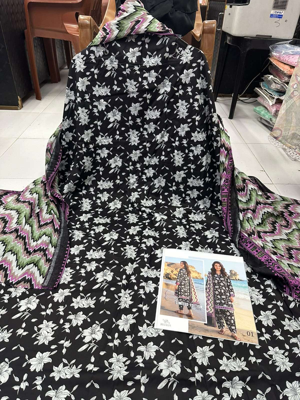 SALINA PRINTED SUMMER LAWN COLLECTION LIMITED EDITION 2026 BY REGALIA TEXTILES - 07