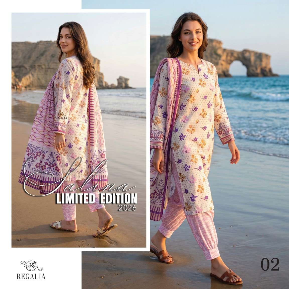 SALINA PRINTED SUMMER LAWN COLLECTION LIMITED EDITION 2026 MODEL PIC BY REGALIA TEXTILES - 02
