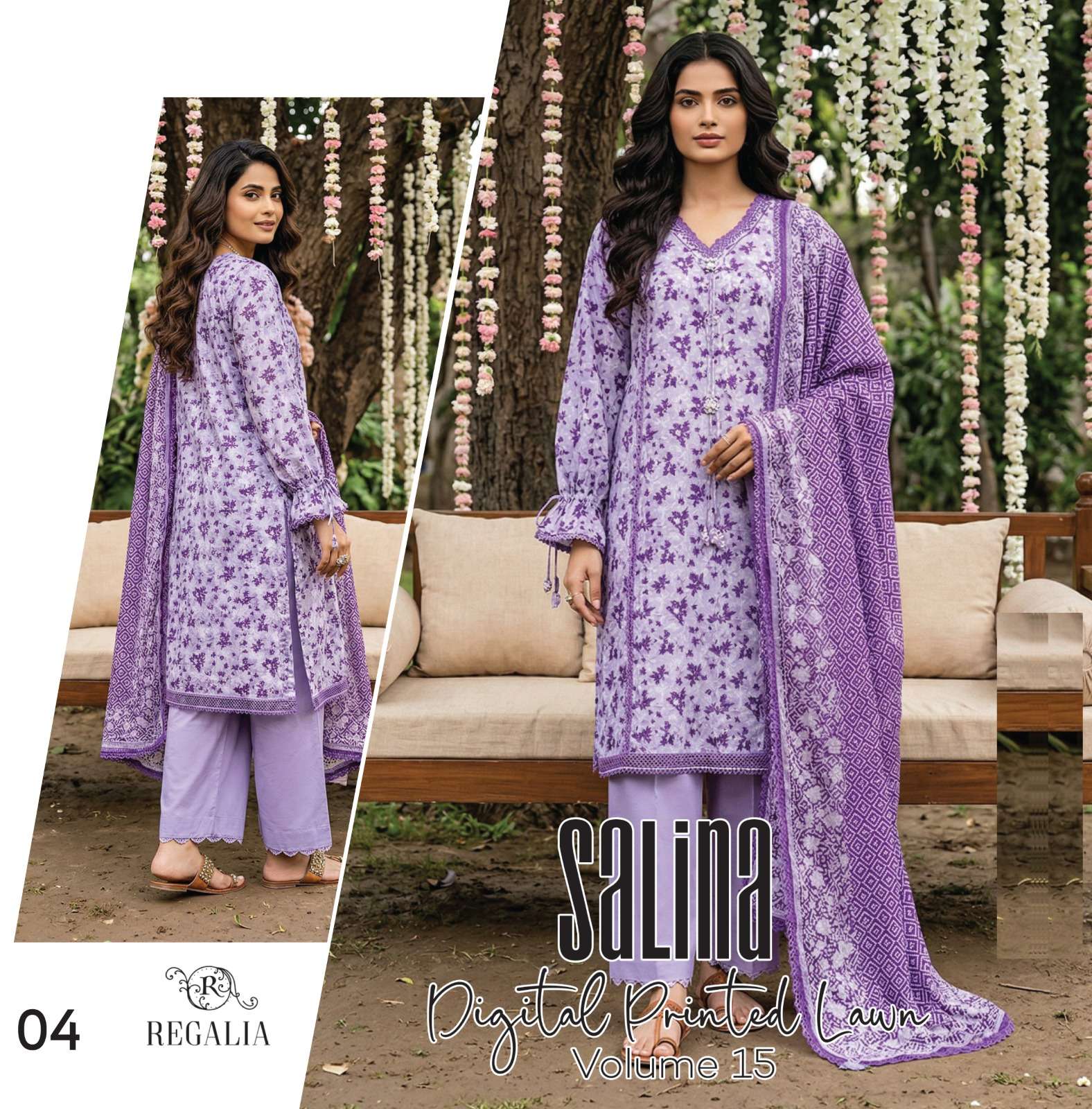 SALINA VOL - 15 DIGITAL PRINTED LAWN COLLECTION 2026 BY REGALIA TEXTILES - 04