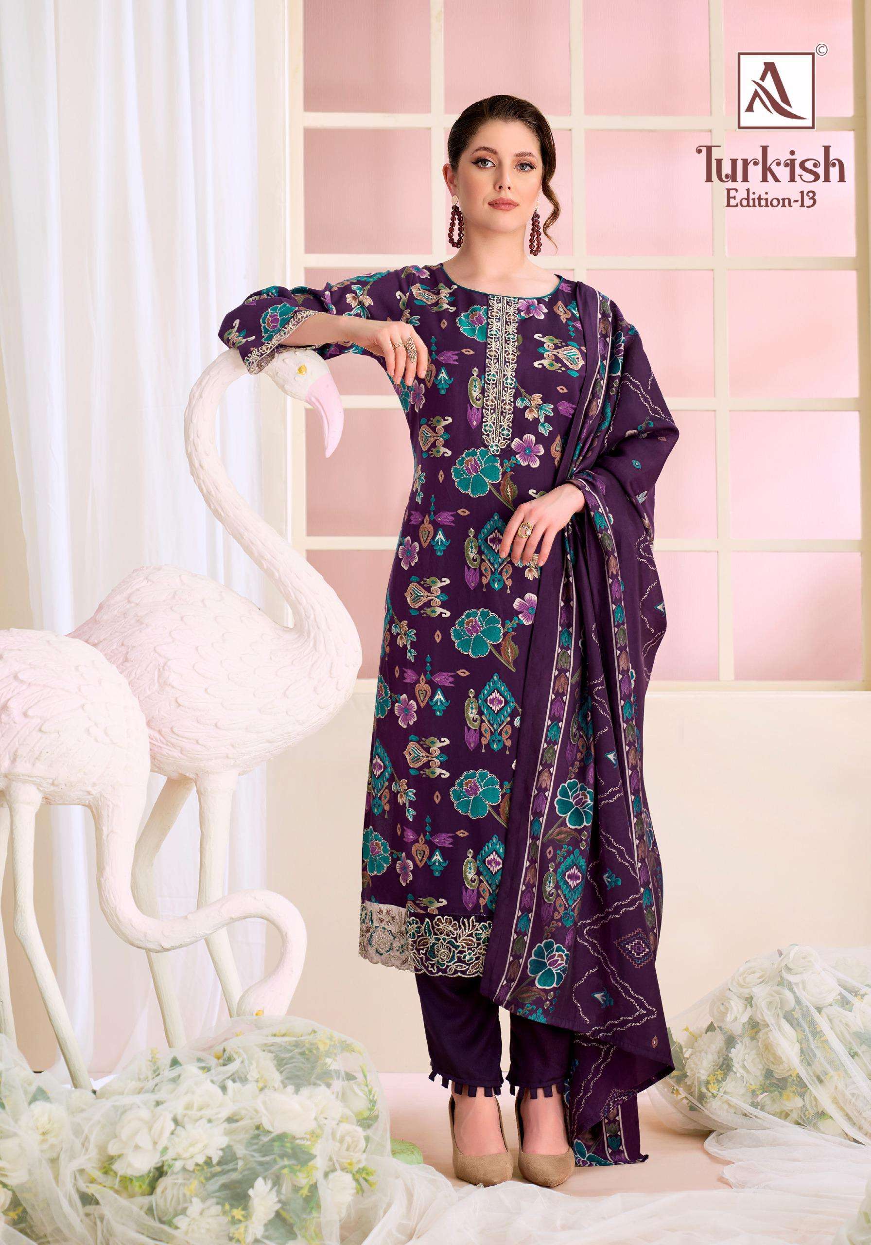 TURKISH EDITION -13 BY ALOK SUIT - 01