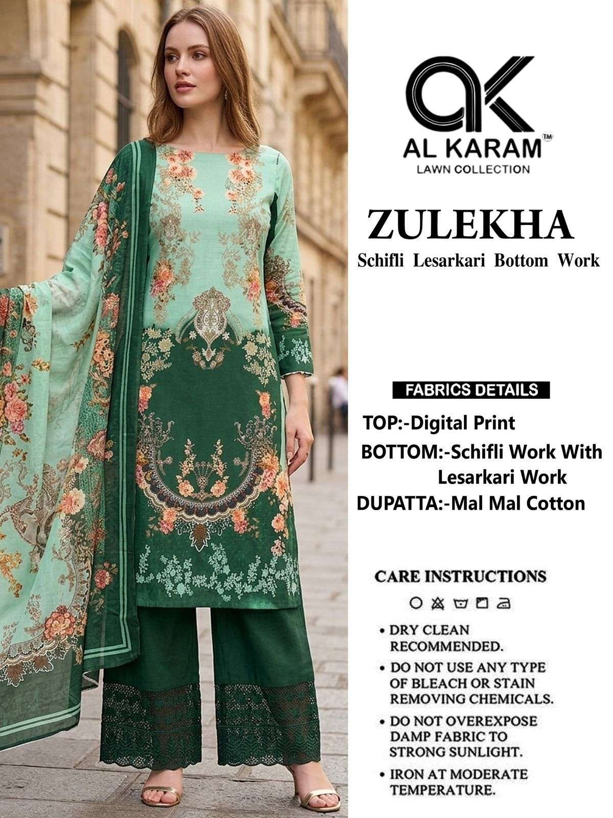ZULEKHA EPLICE BOTTOM BY AL KARAM - 04