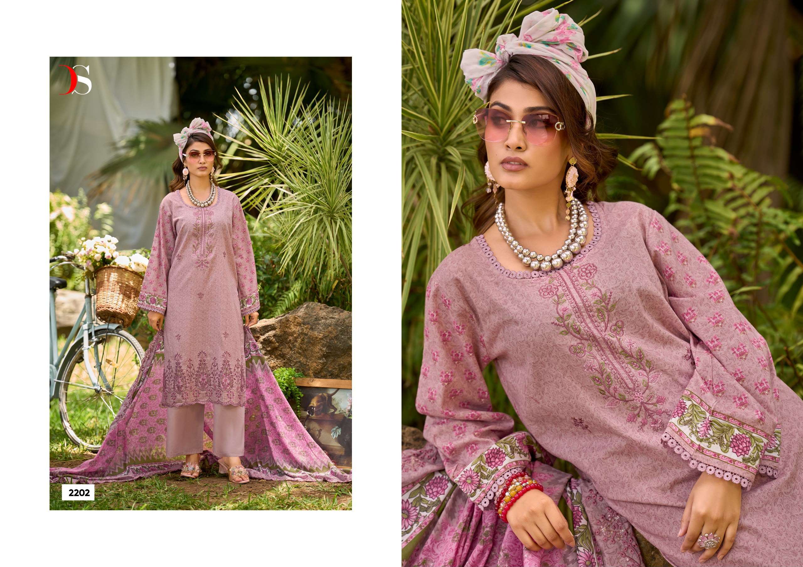 BIN SAEED LAWN COLLECTION - 22 MODEL PIC BY DEEPSY SUITS - 02