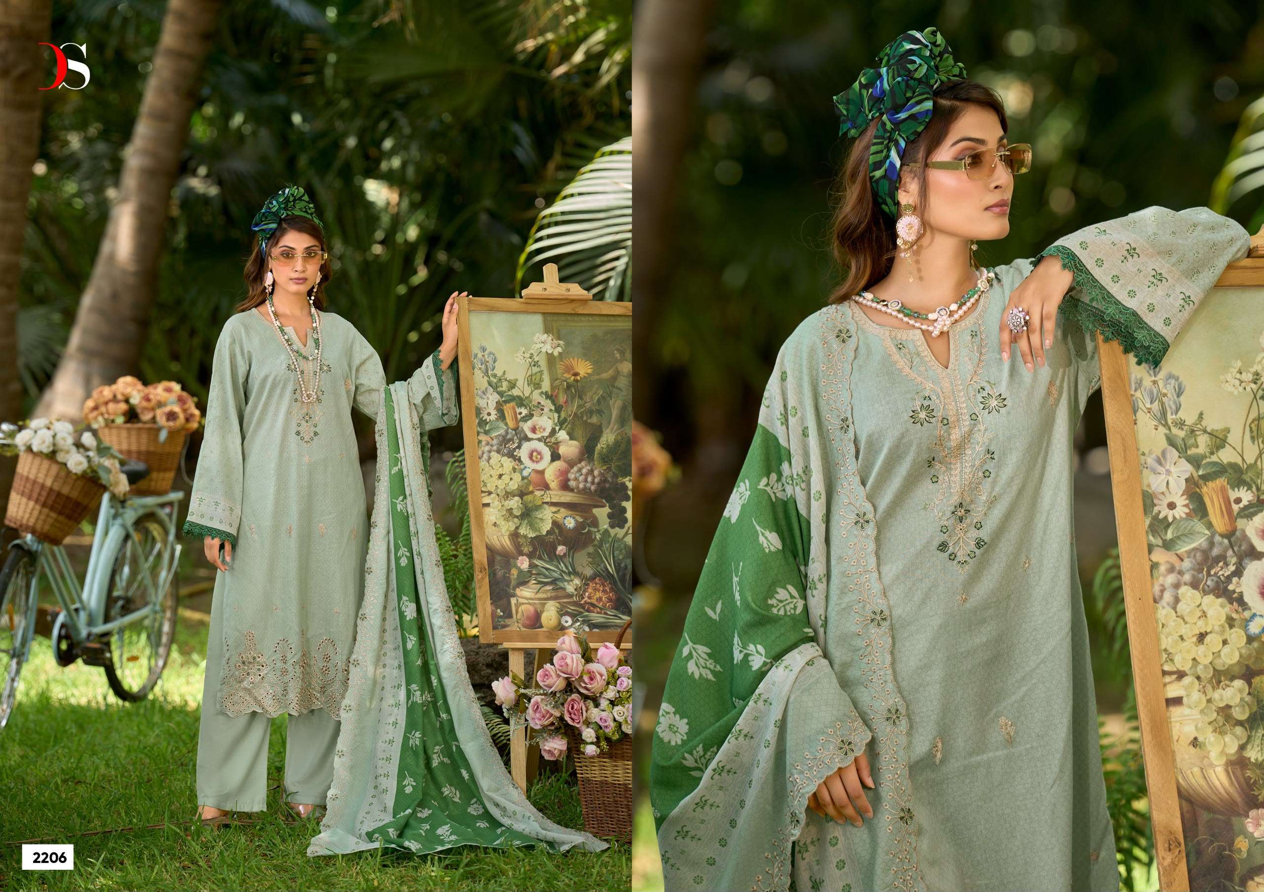 BIN SAEED LAWN COLLECTION - 22 MODEL PIC BY DEEPSY SUITS - 06
