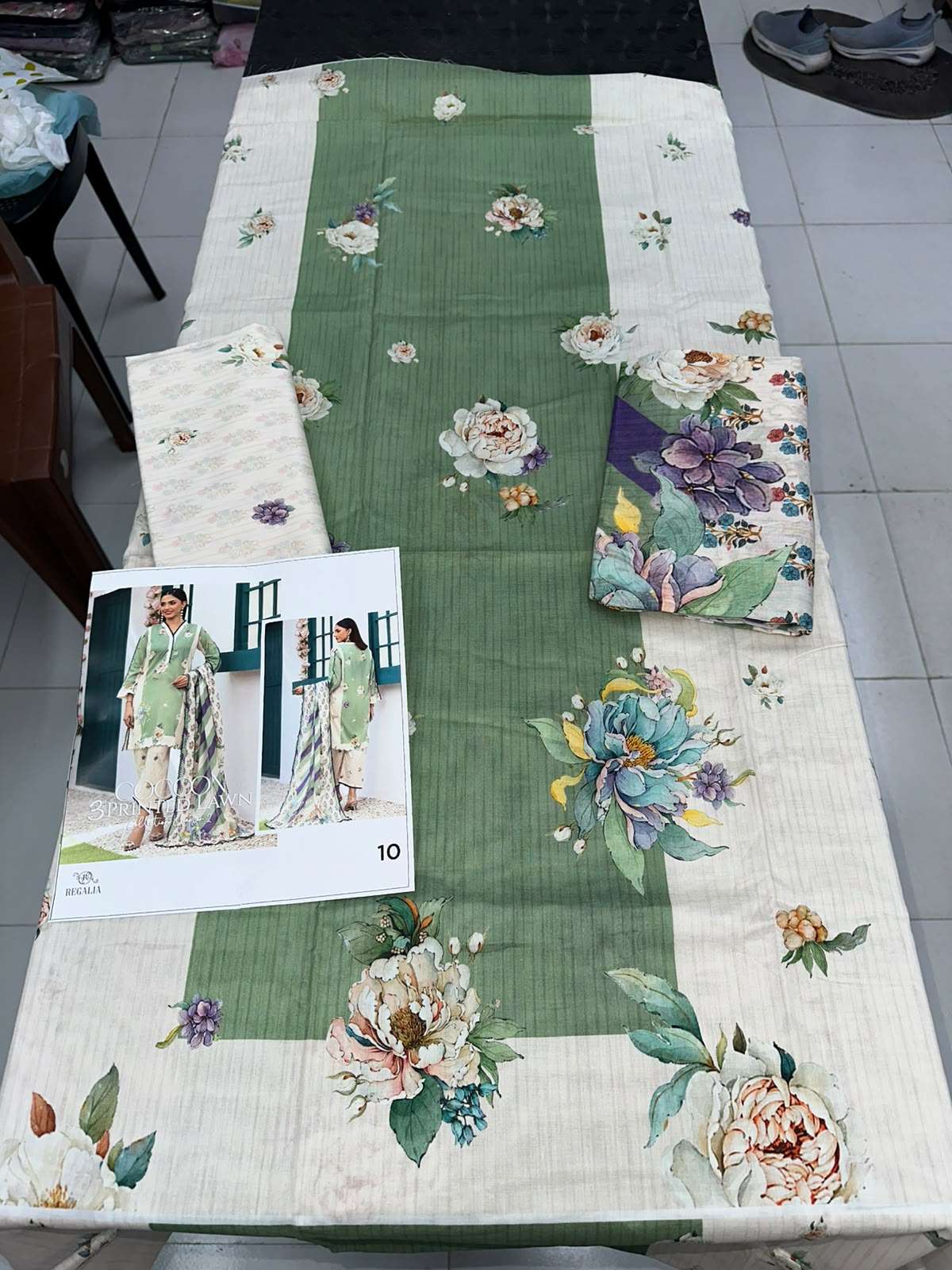 COCOON PRINTED LAWN COLLECTION BY REGALIA - 05