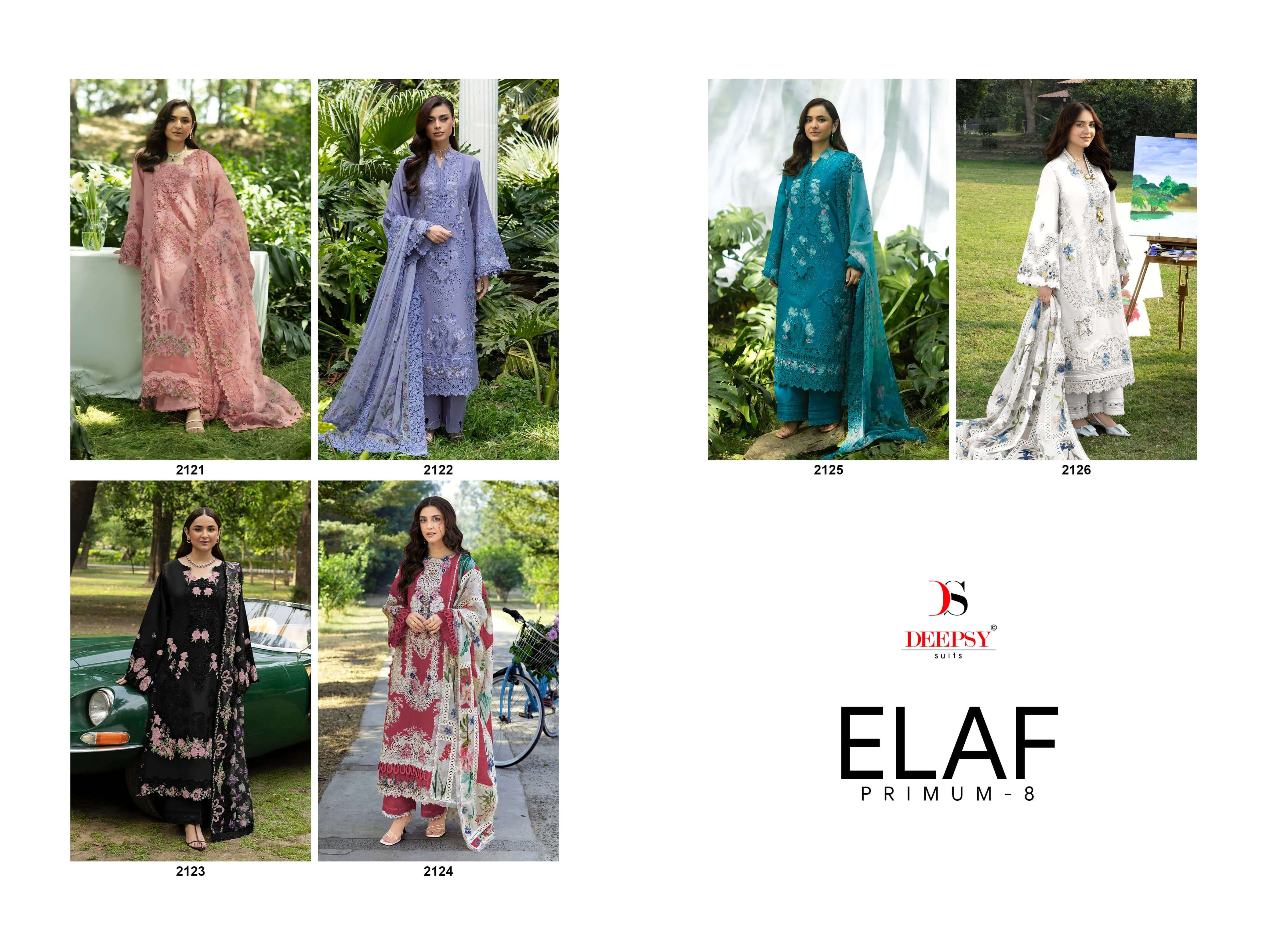 ELAF PREMIUM LUXURY LAWN - 08 BY DEEPSY SUITS - 01 - 06