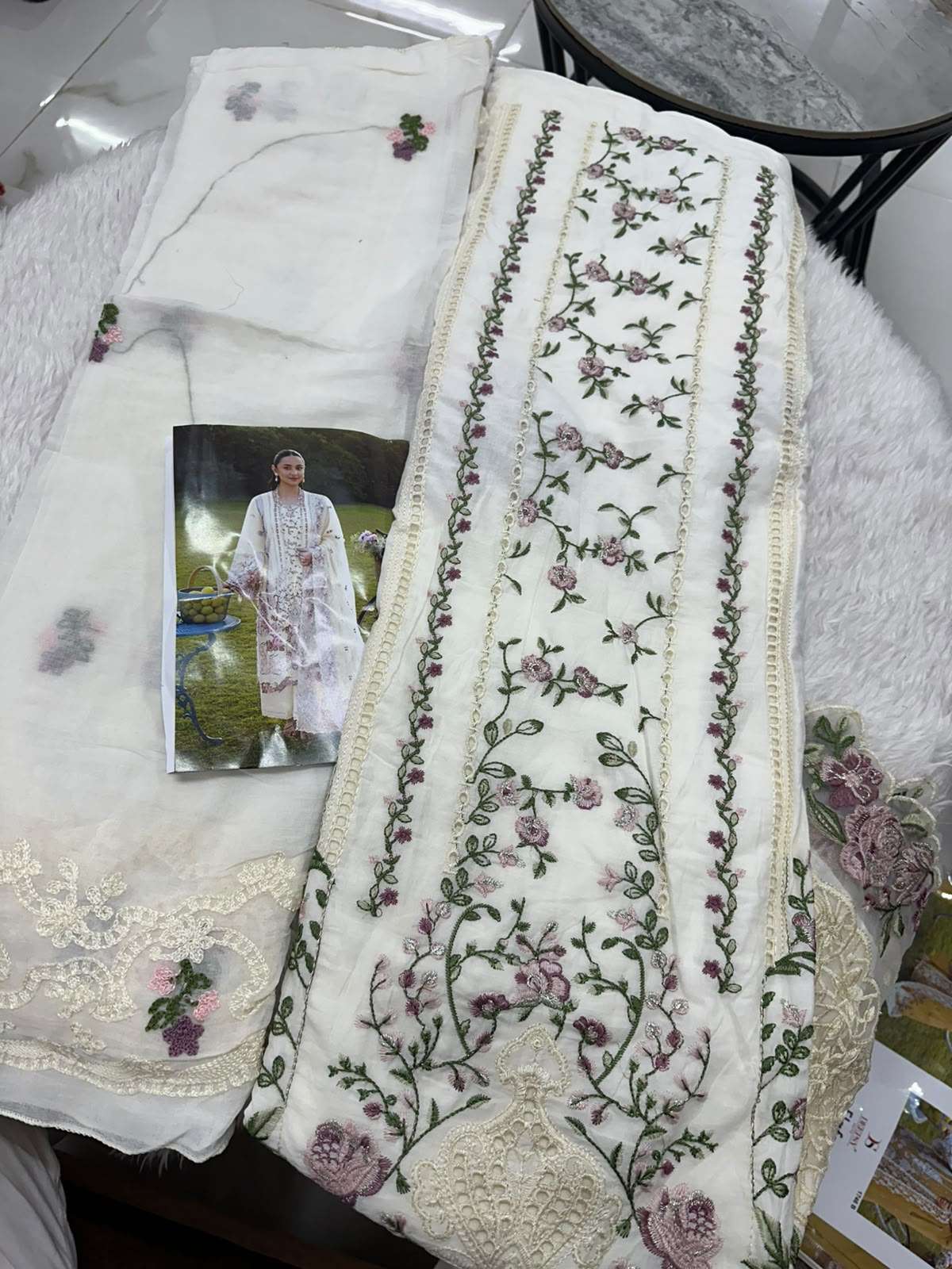 Falah Premium Cotton Collection Code - 50106 By Falah Designer Suits - 03