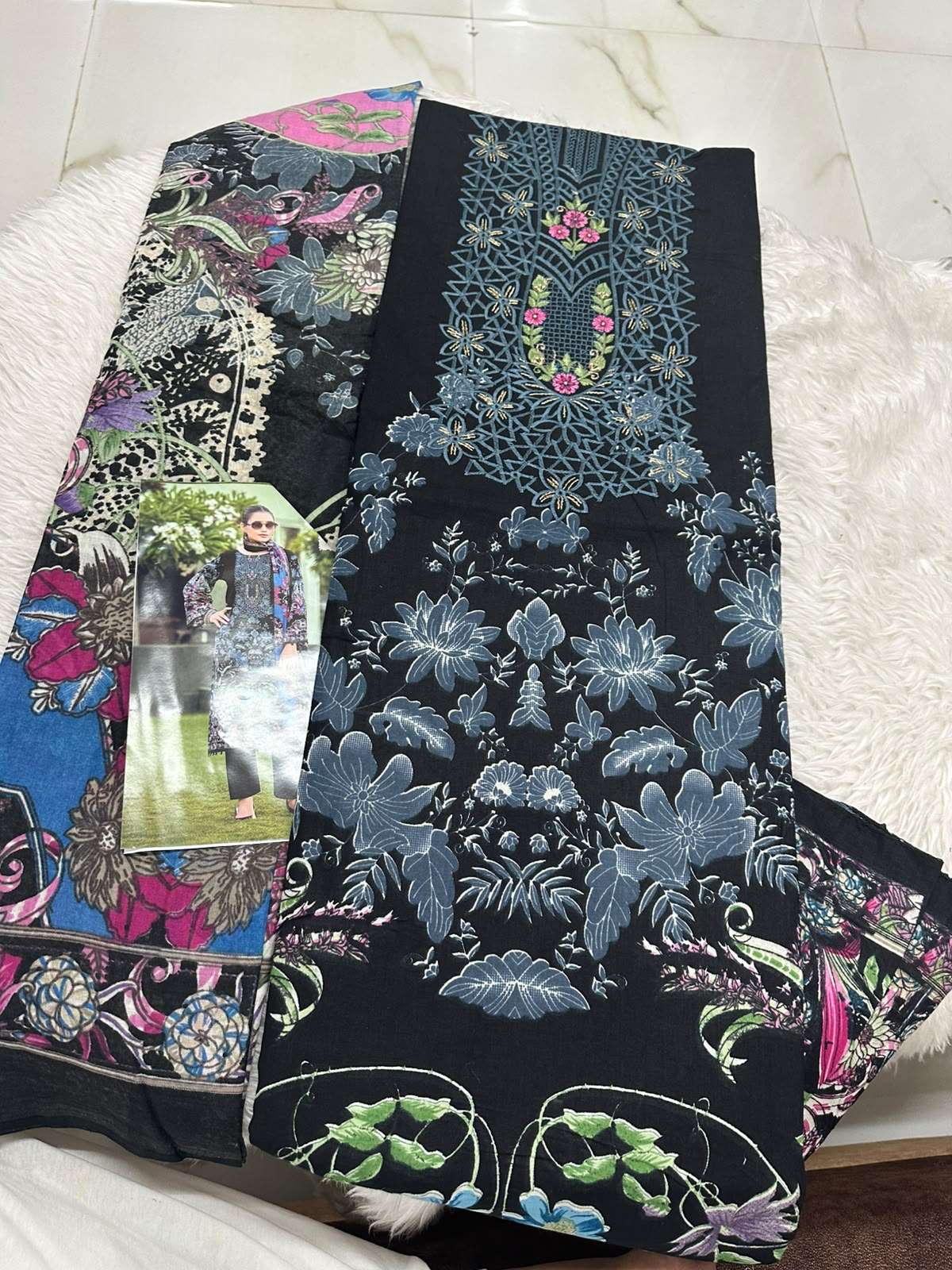 Falah Premium Cotton Collection Code - 50110 By Falah Designer Suits - 07