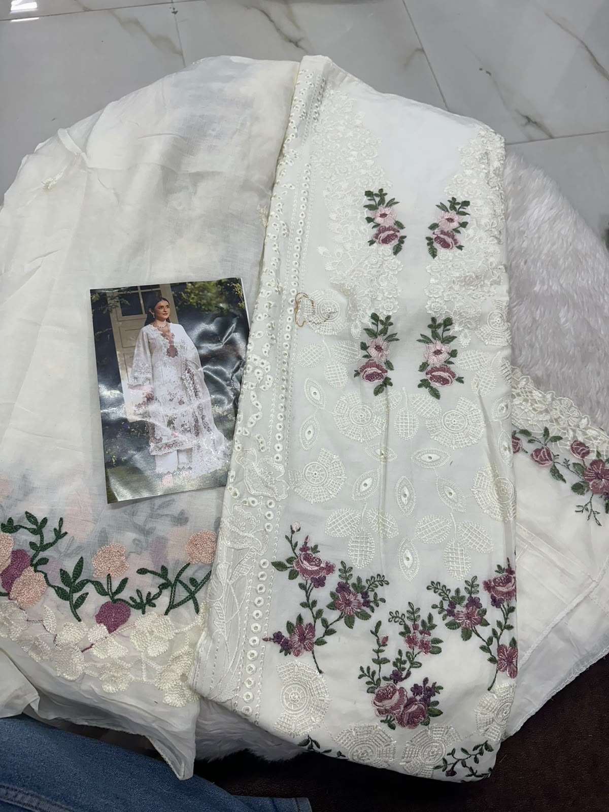 Falah Premium Cotton Collection Code - 50113 By Falah Designer Suits - 02