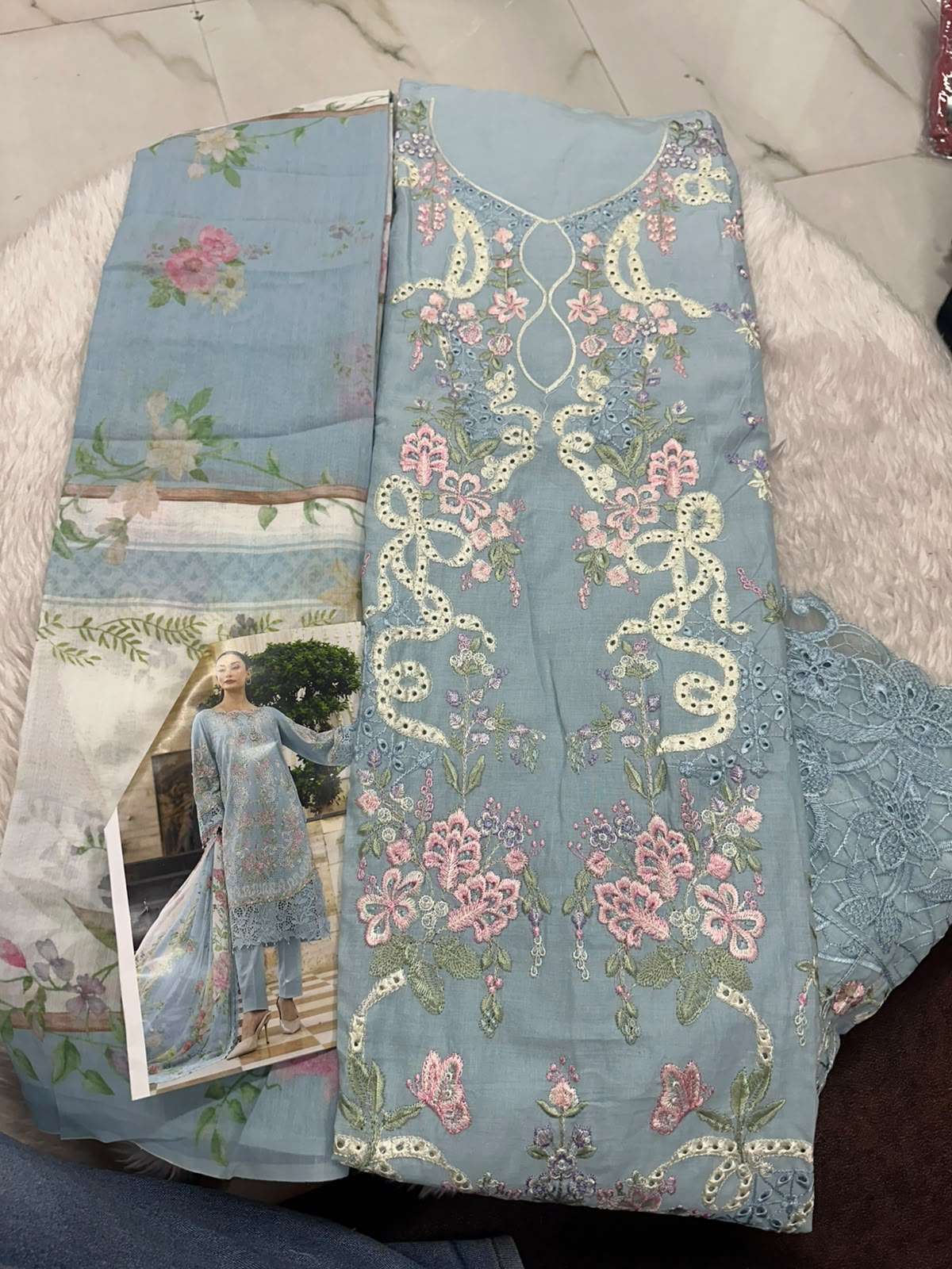 Falah Premium Cotton Collection Code - 50114 By Falah Designer Suits - 06