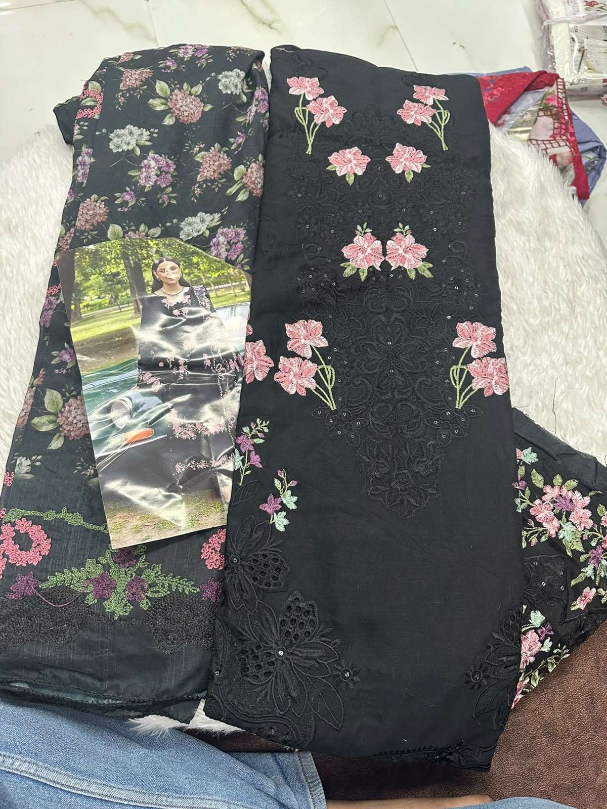 Falah Premium Cotton Collection Code - 50117 By Falah Designer Suits - 02