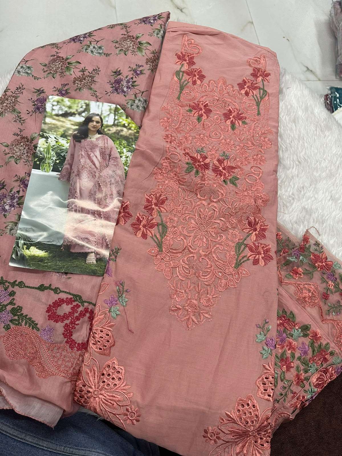 Falah Premium Cotton Collection Code - 50117 By Falah Designer Suits - 04