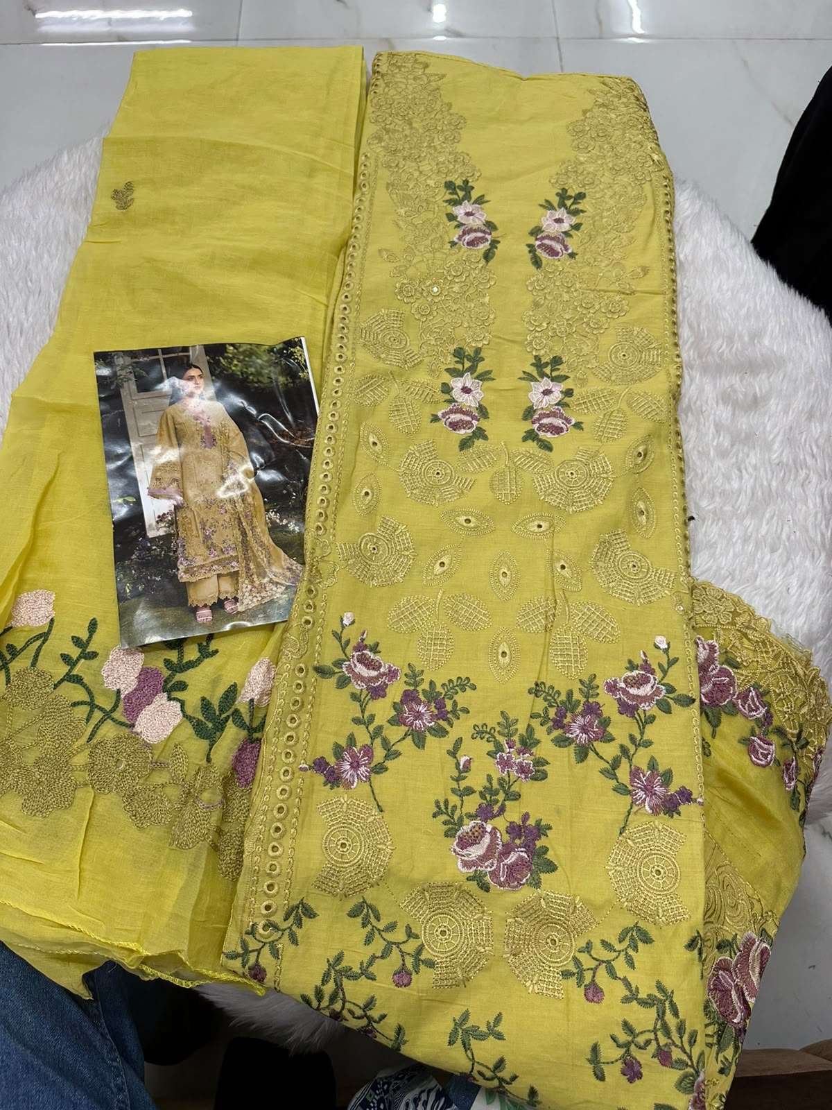 Falah Premium Cotton Collection Code - 50119 By Falah Designer Suits - 02