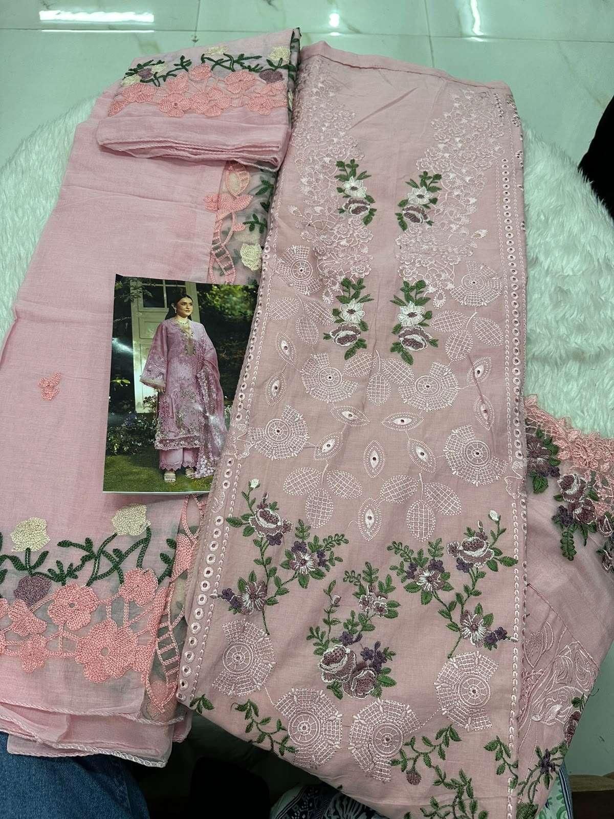 Falah Premium Cotton Collection Code - 50119 By Falah Designer Suits - 04