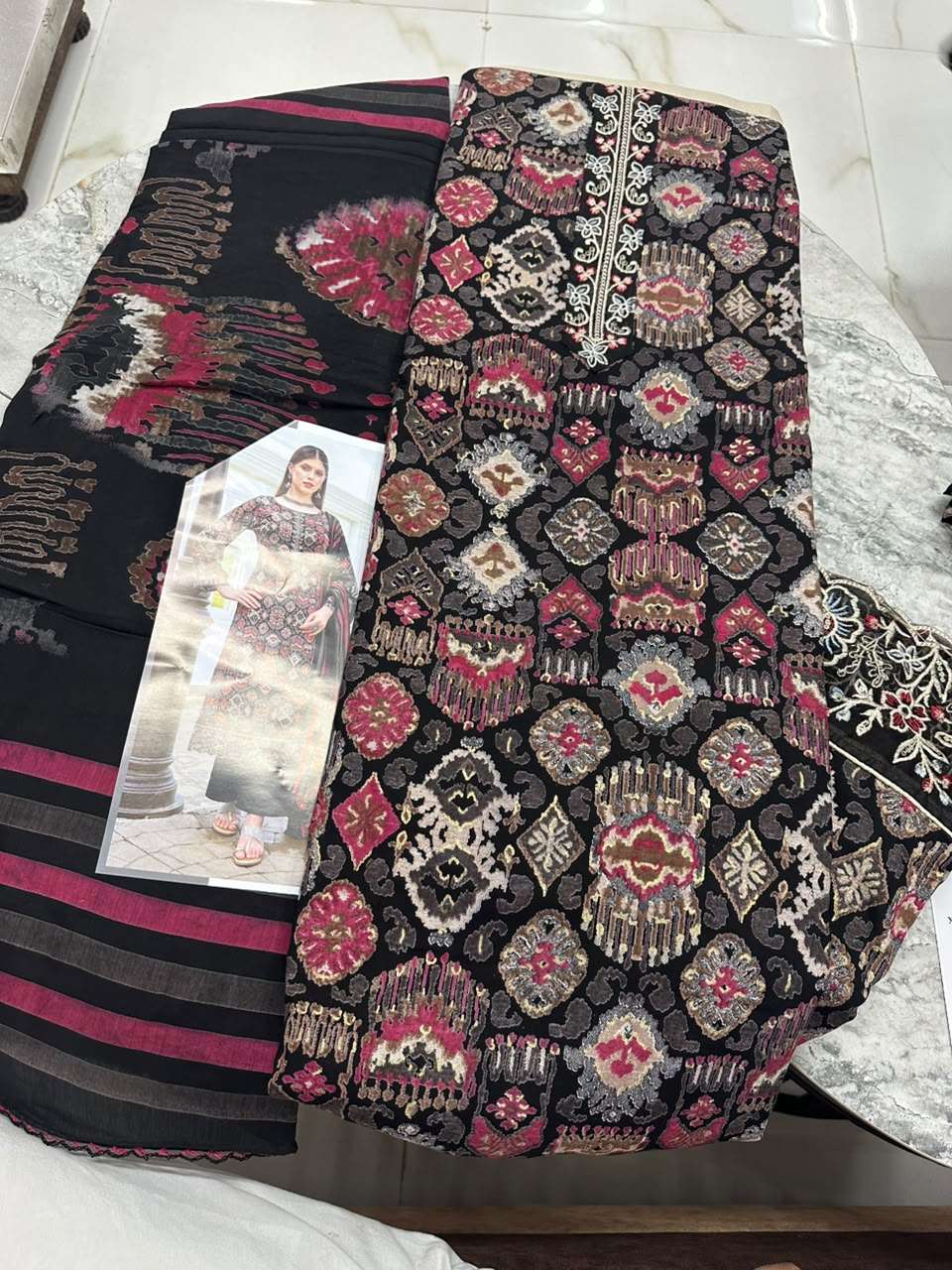 Falah Premium Cotton Collection Code - 50120 By Falah Designer Suits - 01