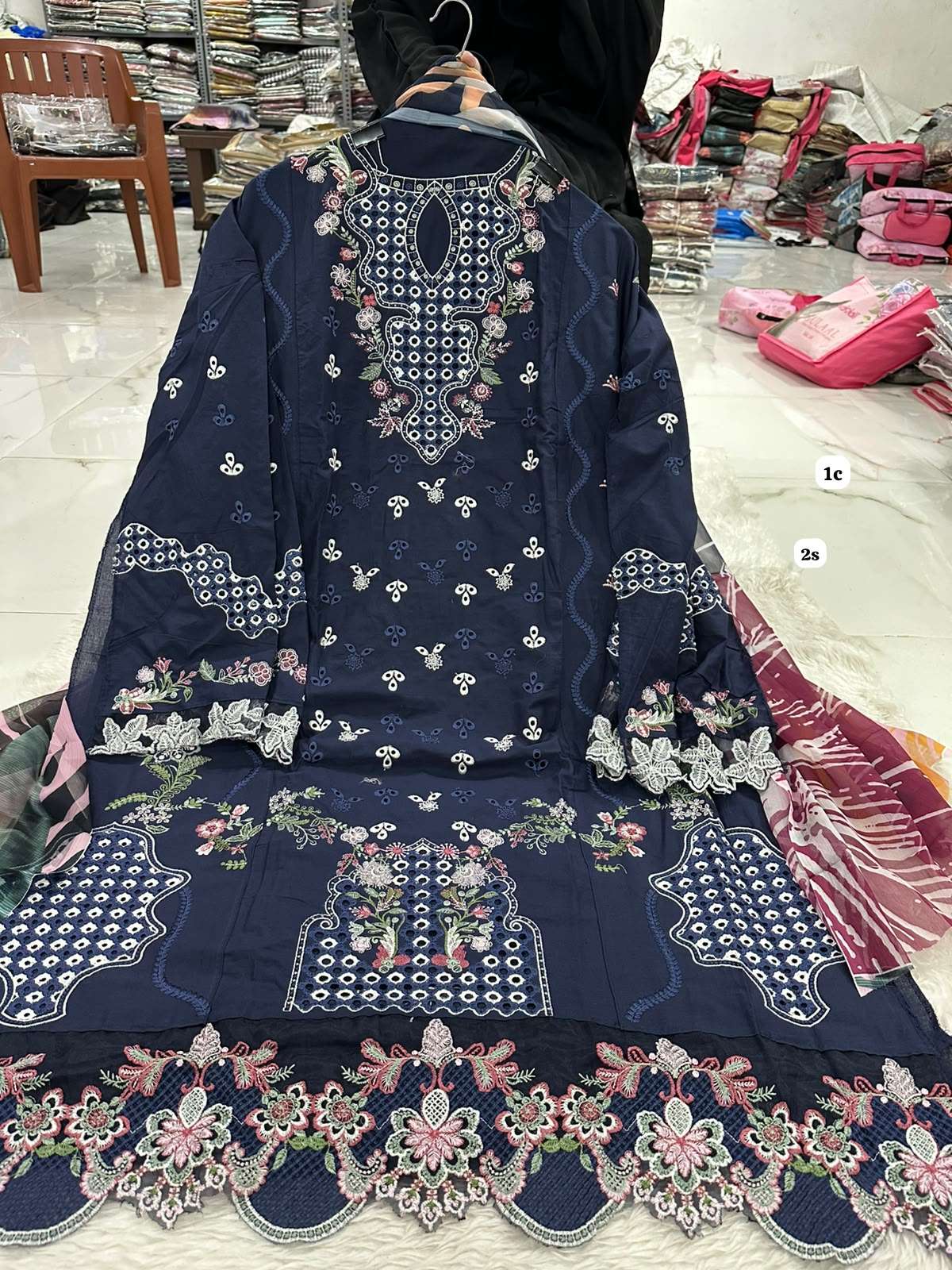 Falah Premium Pure Cotton Collection Code - NOP 32 By Falah Designer Suits - 05