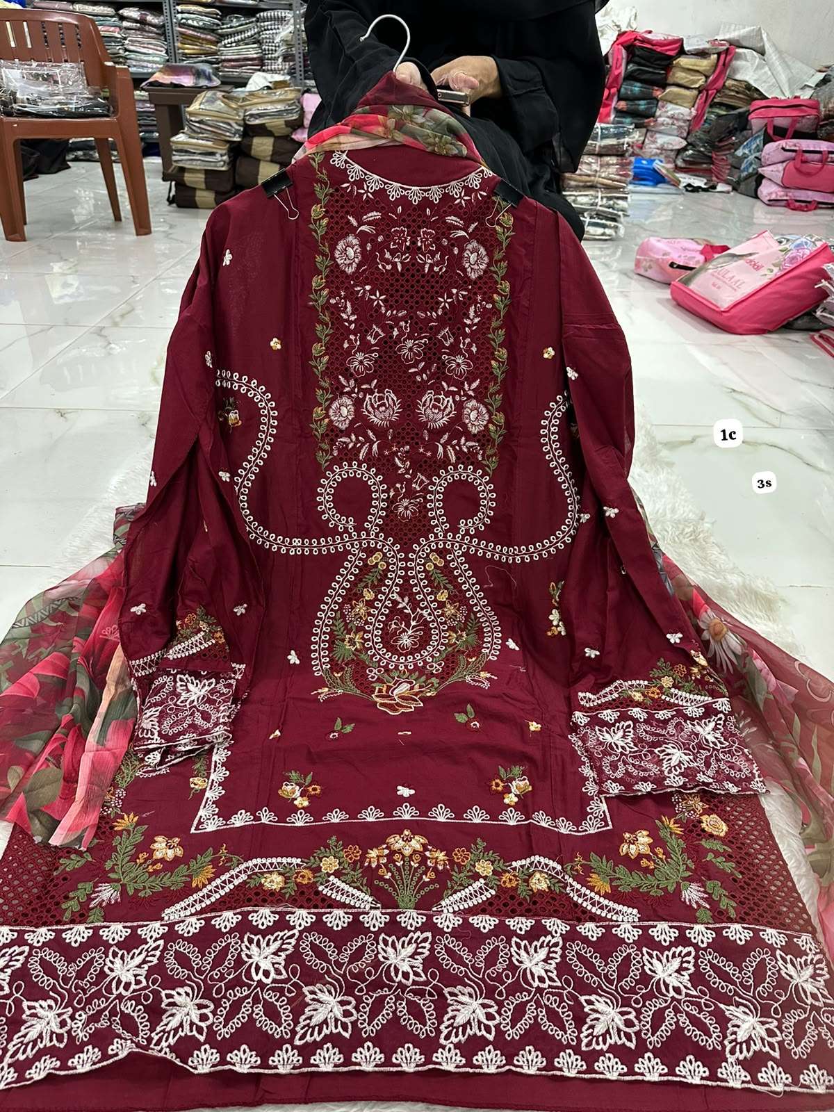 Falah Premium Pure Cotton Collection Code - NOP 32 By Falah Designer Suits - 11