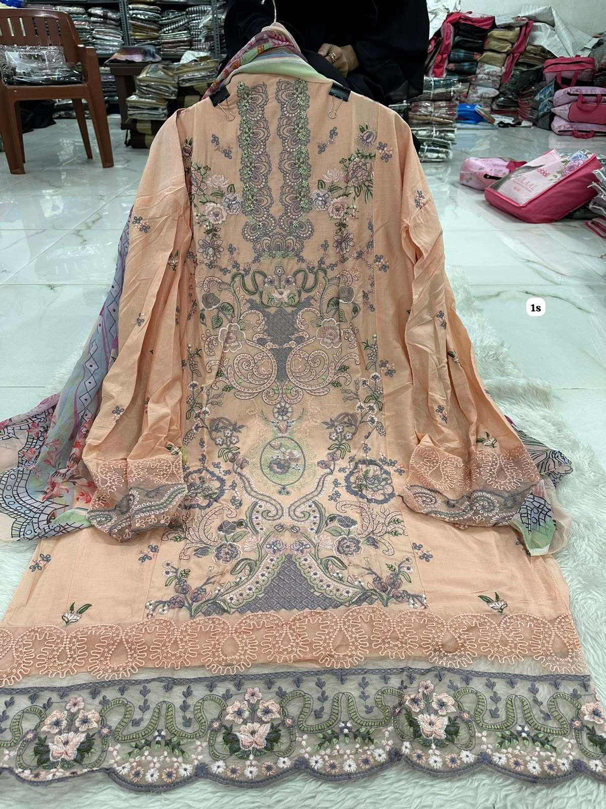 Falah Premium Pure Cotton Collection Code - NOP 32 By Falah Designer Suits - 12