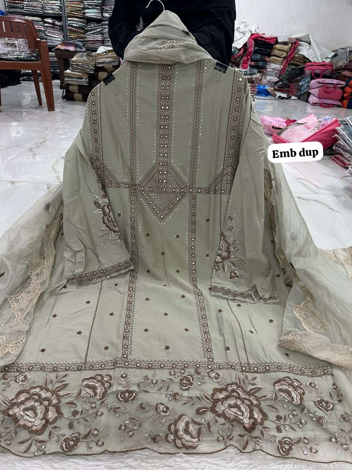 Falah Premium Pure Cotton Collection Code - NOP 33 By Falah Designer Suits - 04