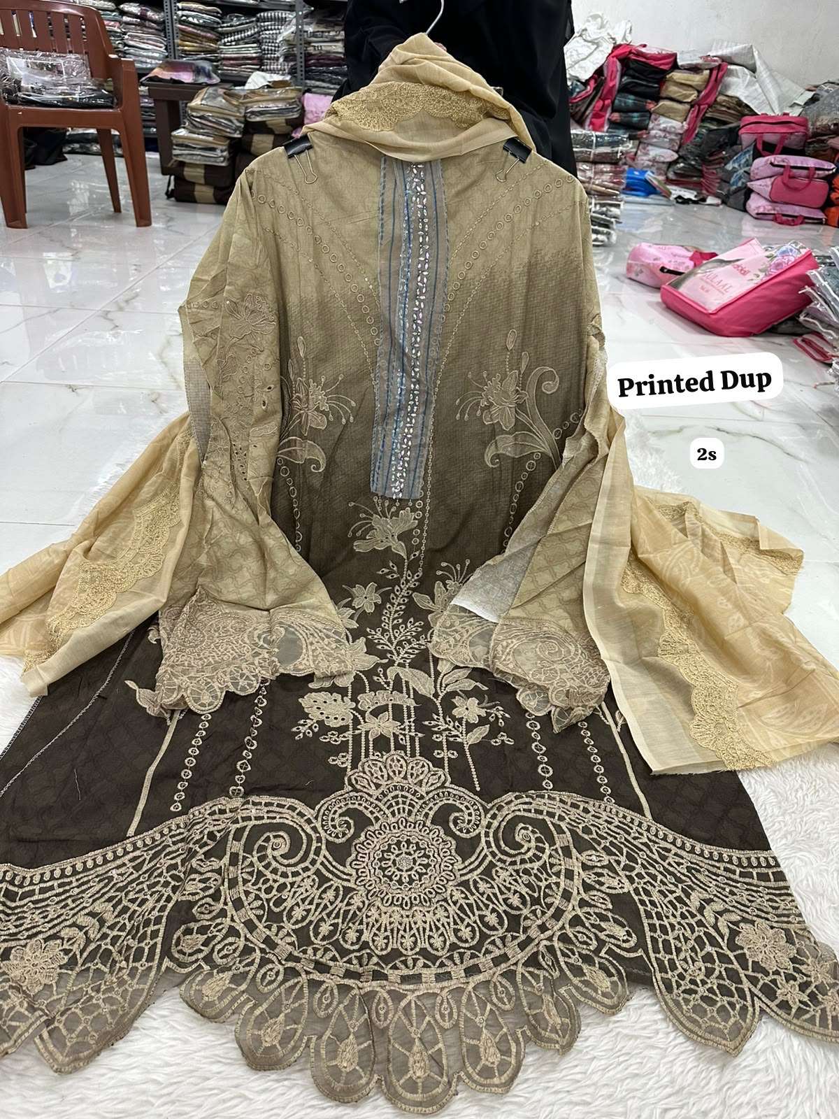 Falah Premium Pure Cotton Collection Code - NOP 33 By Falah Designer Suits - 09