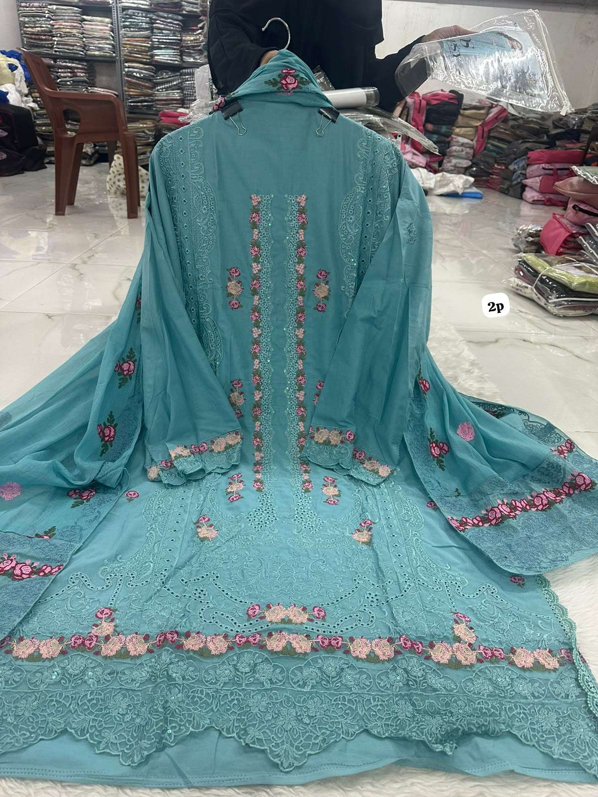 Falah Premium Pure Cotton Collection Code - NOP 37 By Falah Designer Suits - 12