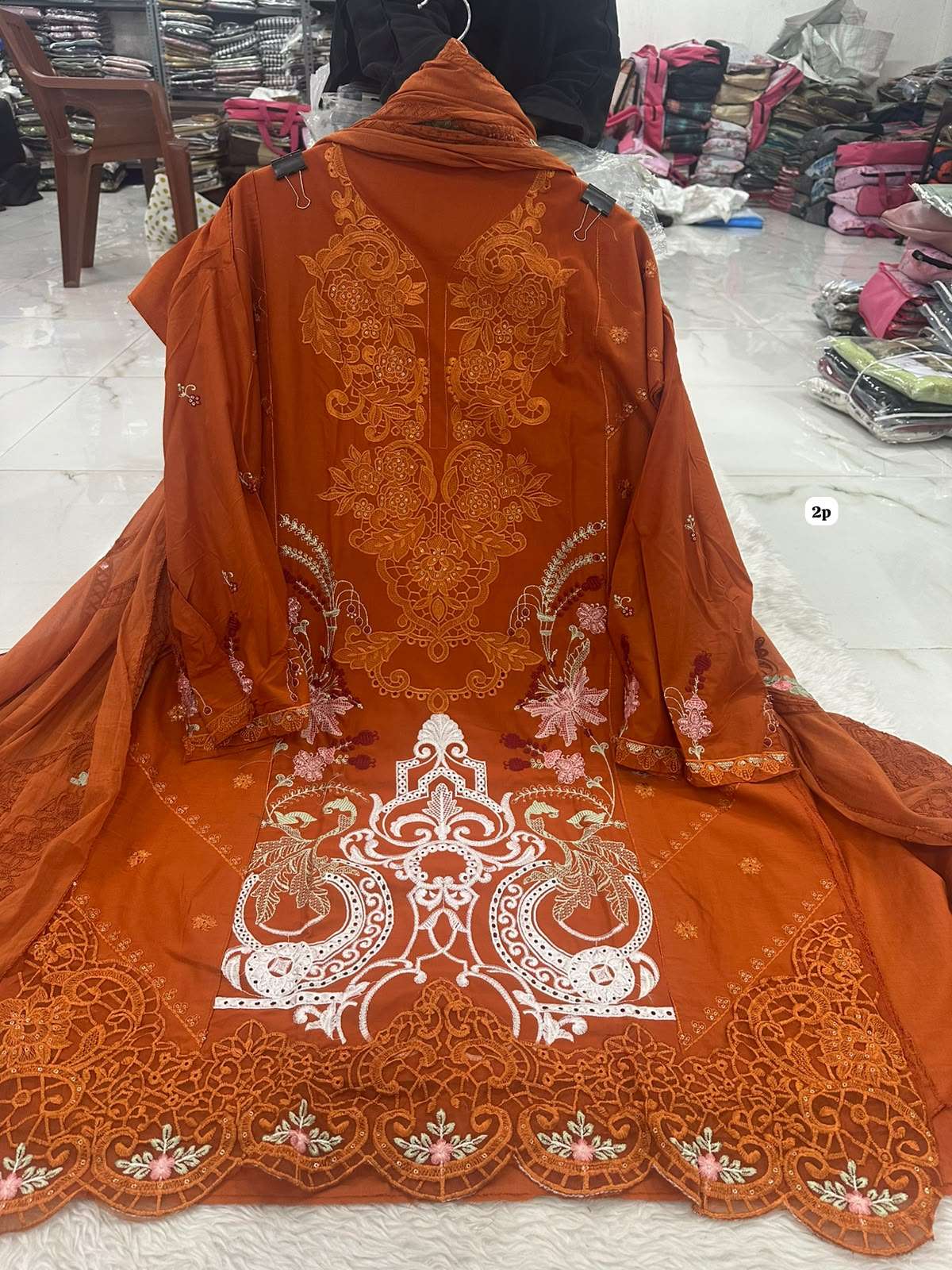Falah Premium Pure Cotton Collection Code - NOP 37 By Falah Designer Suits - 14