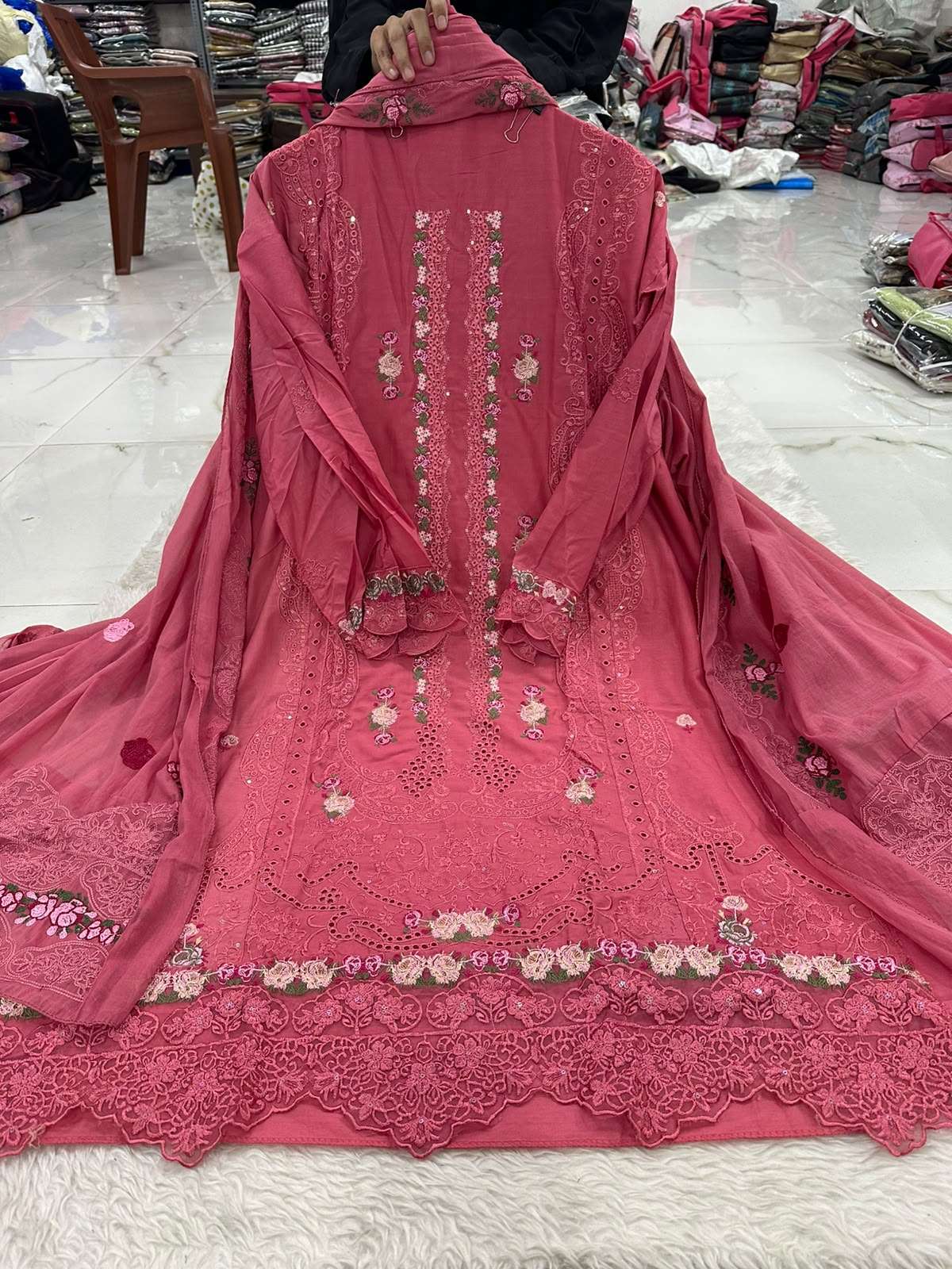 Falah Premium Pure Cotton Collection Code - NOP 37 By Falah Designer Suits - 17