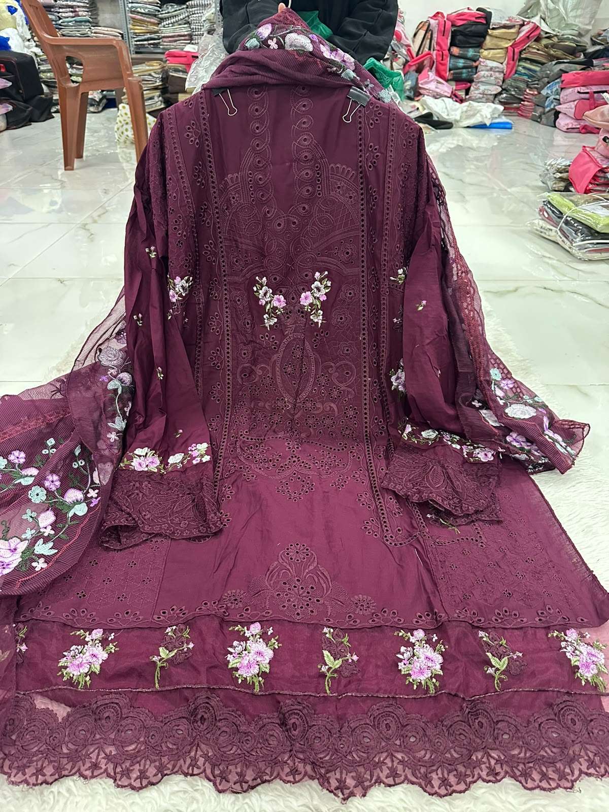 Falah Premium Pure Cotton Collection Code - NOP 37 By Falah Designer Suits - 18