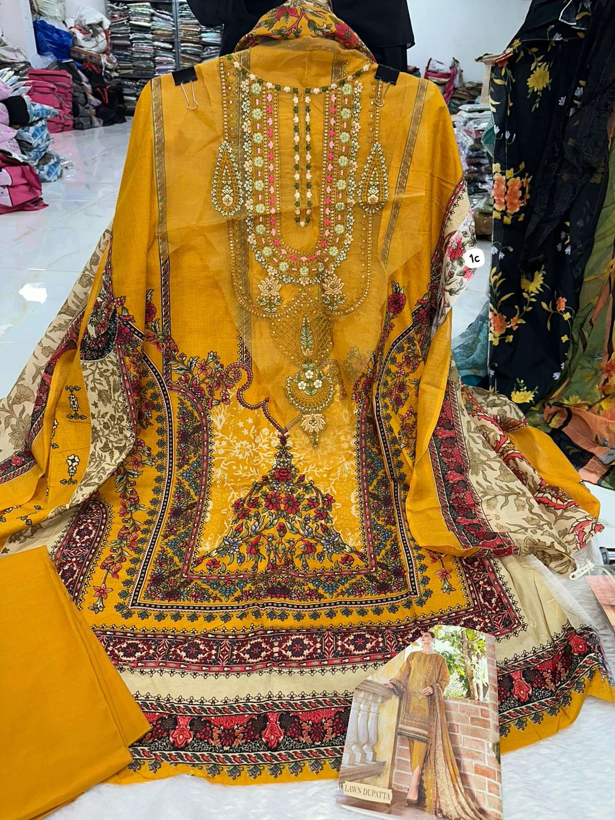 Falah Premium Pure Cotton Collection Code - NOP14 By Falah Designer Suits - 04