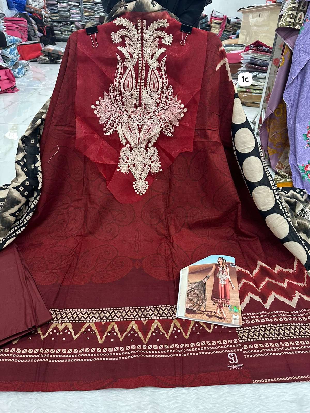 Falah Premium Pure Cotton Collection Code - NOP14 By Falah Designer Suits - 05