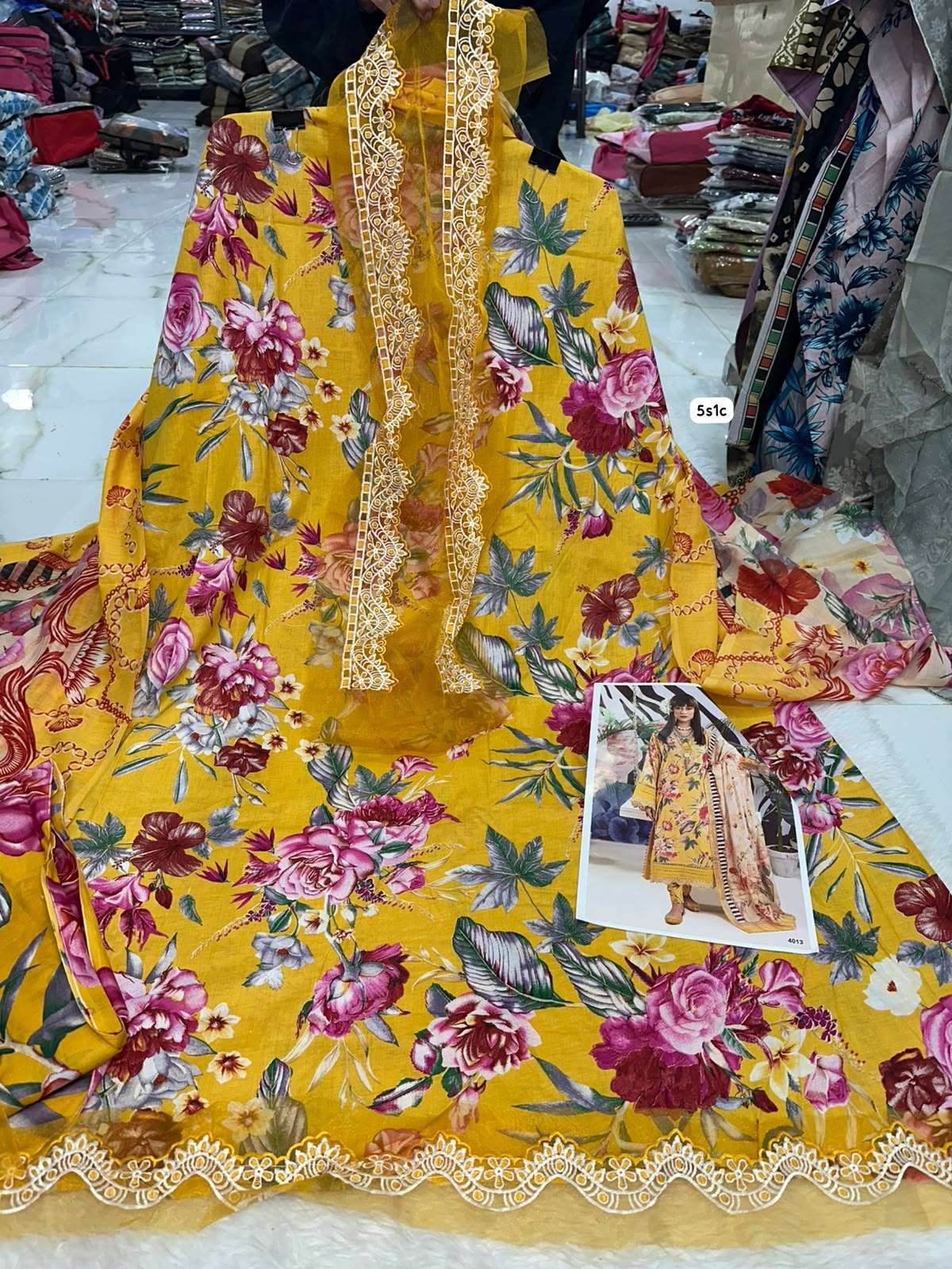 Falah Premium Pure Cotton Collection Code - NOP14 By Falah Designer Suits - 13