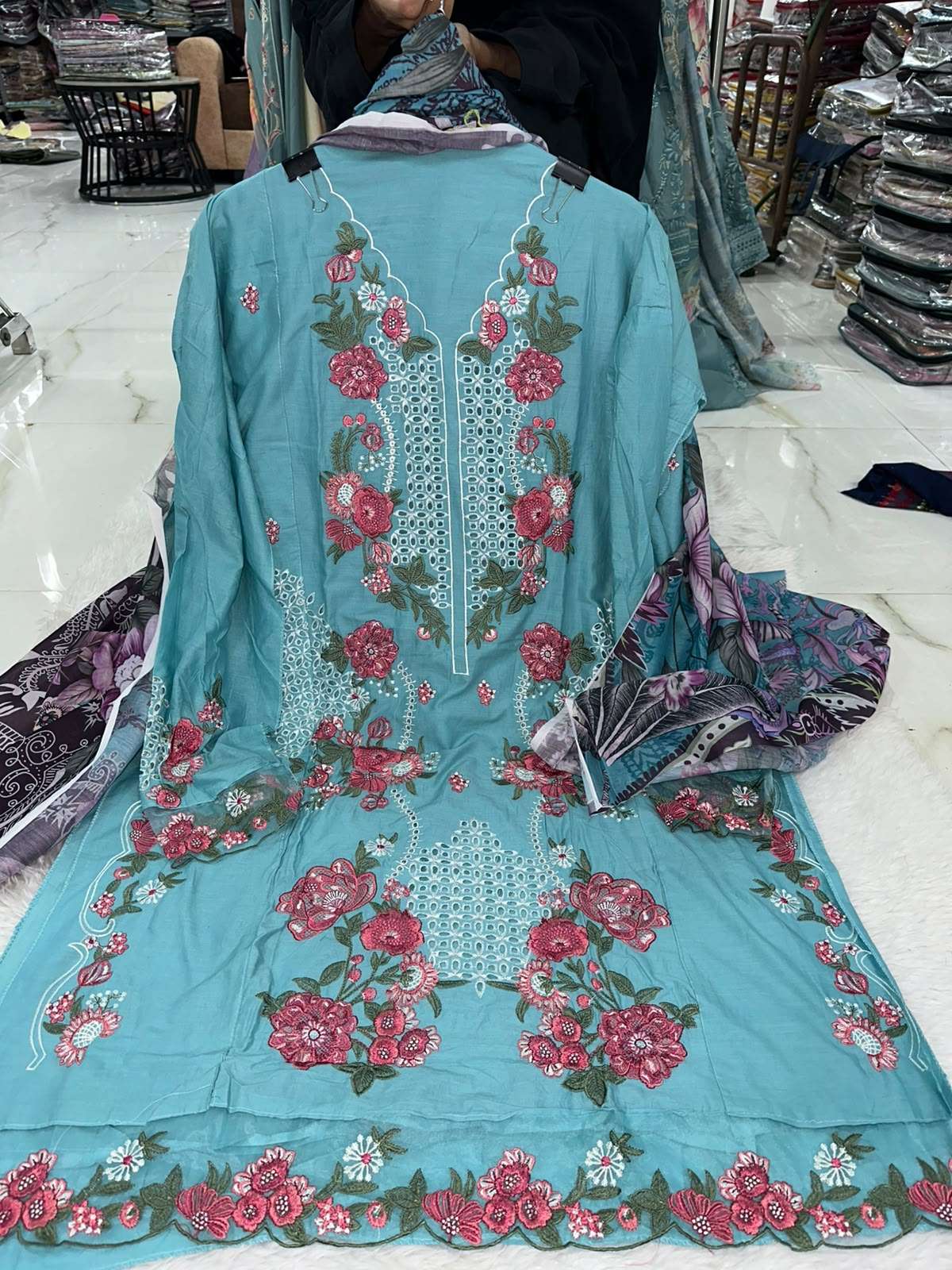 Falah Premium Pure Cotton Collection Code - NOP20 By Falah Designer Suits - 01