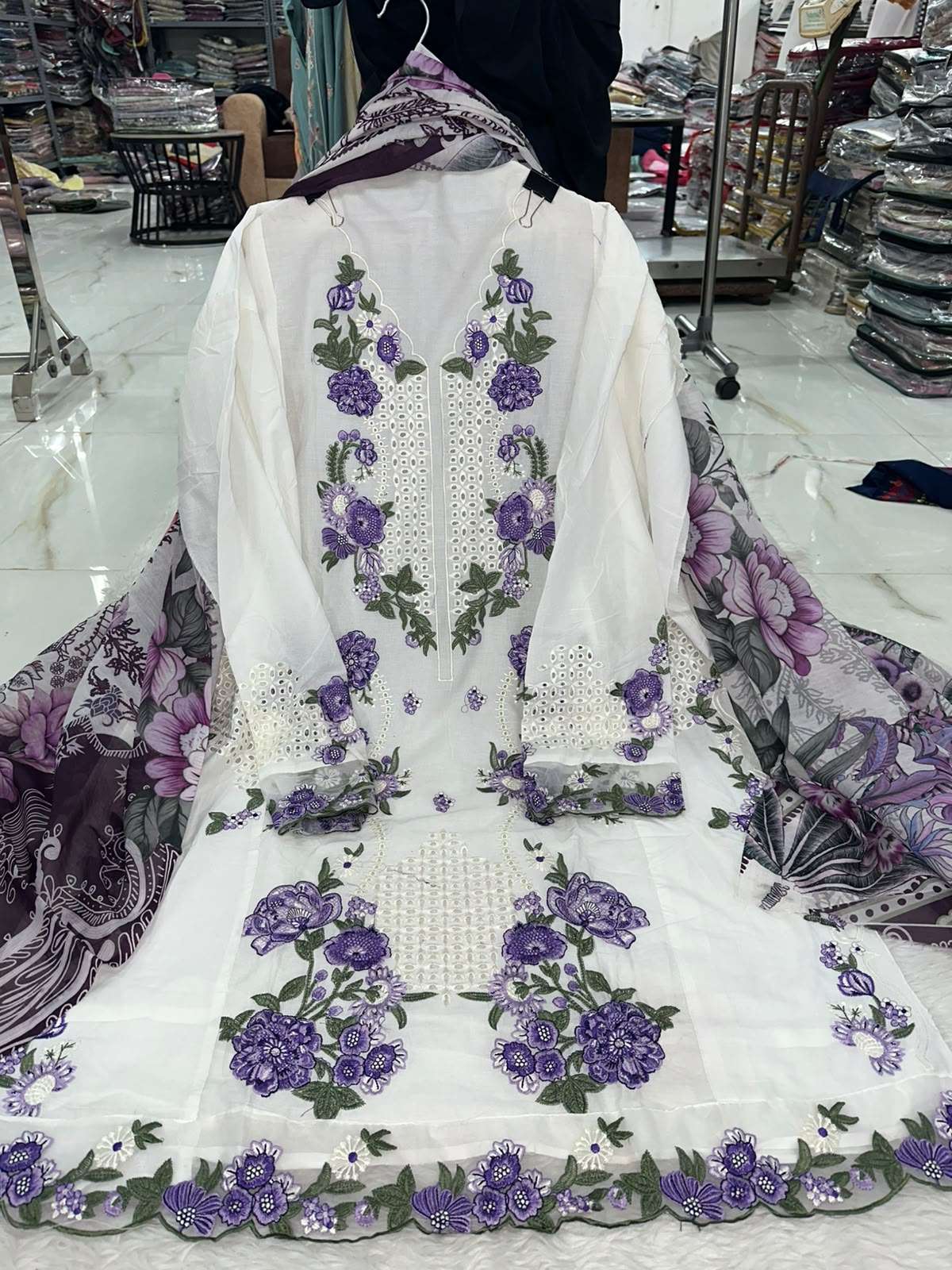 Falah Premium Pure Cotton Collection Code - NOP20 By Falah Designer Suits - 16