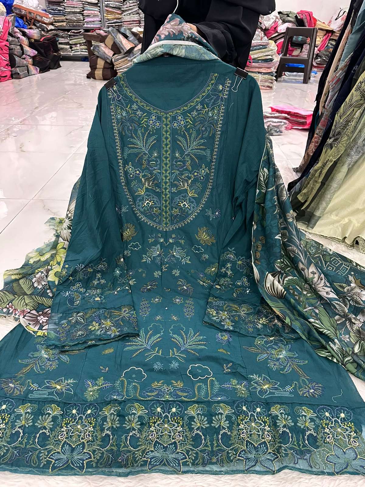 Falah Premium Pure Cotton Collection Code - NOP21 By Falah Designer Suits - 16