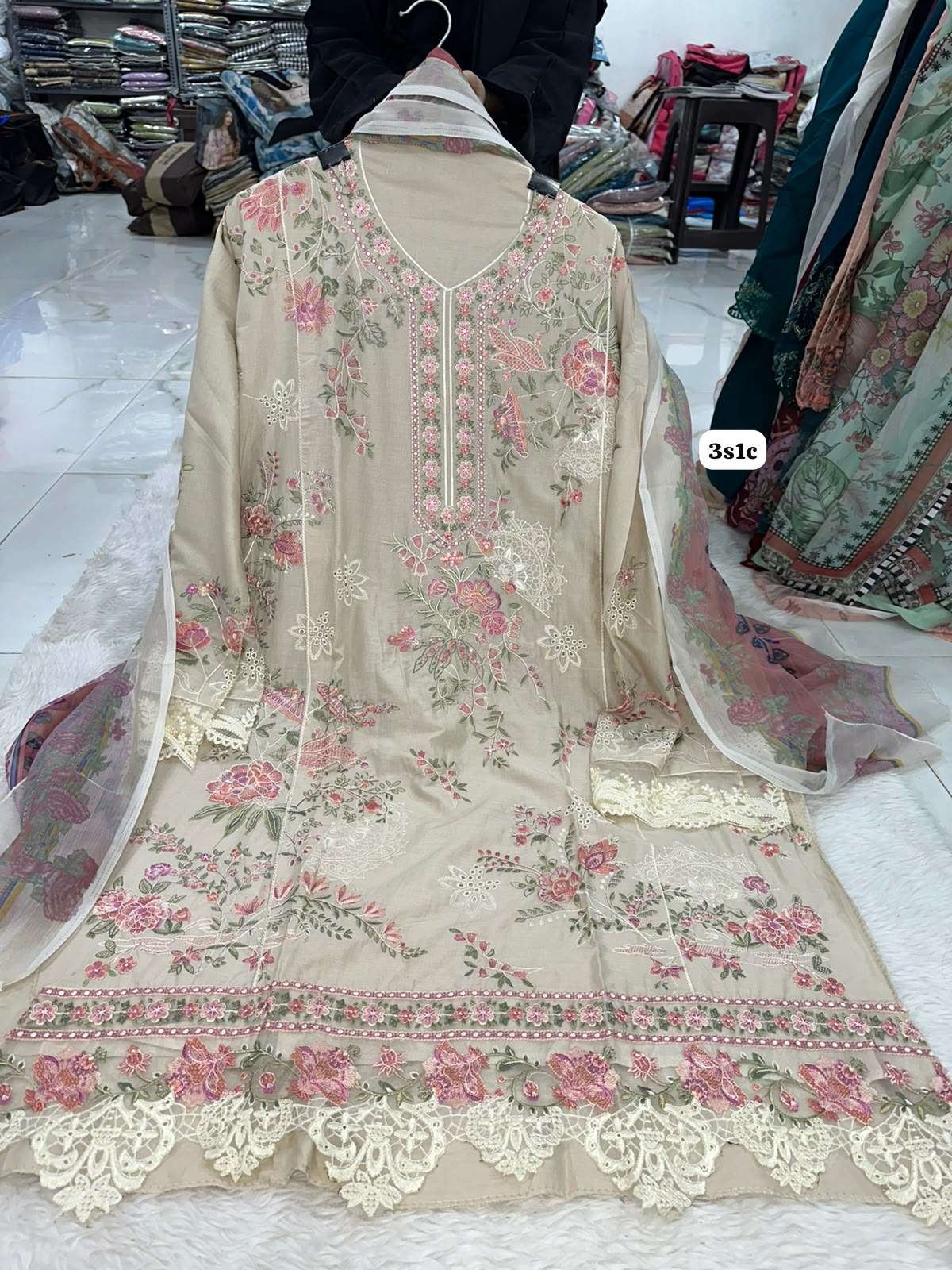 Falah Premium Pure Cotton Collection Code - NOP22 By Falah Designer Suits - 02
