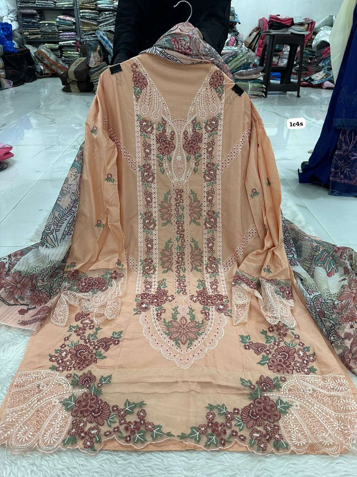Falah Premium Pure Cotton Collection Code - NOP22 By Falah Designer Suits - 03
