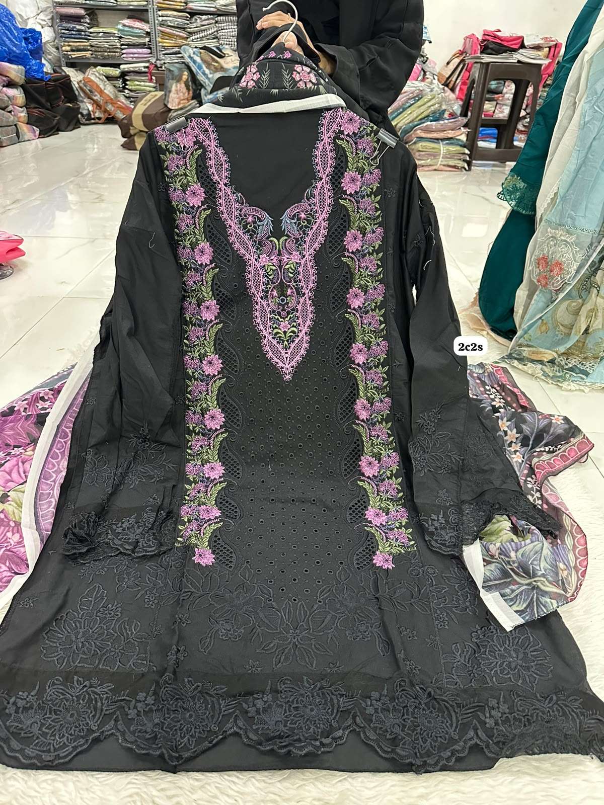Falah Premium Pure Cotton Collection Code - NOP22 By Falah Designer Suits - 12