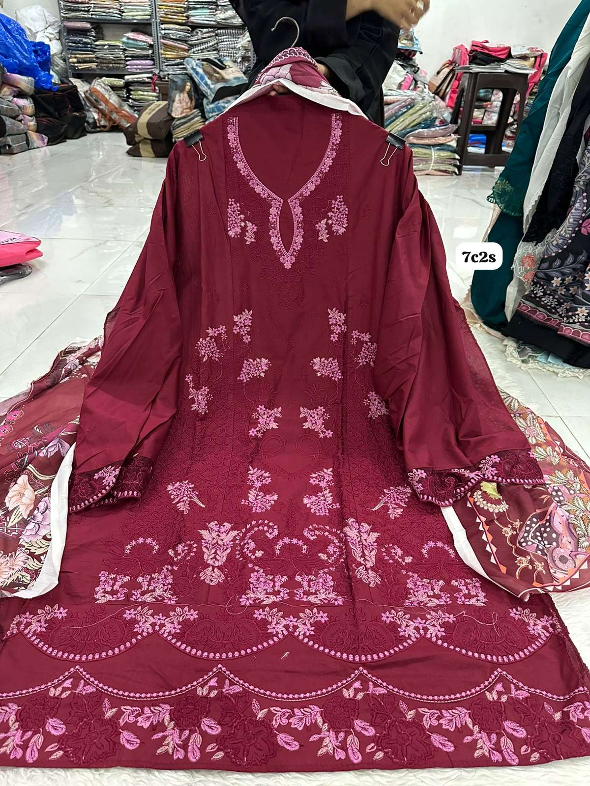 Falah Premium Pure Cotton Collection Code - NOP22 By Falah Designer Suits - 16