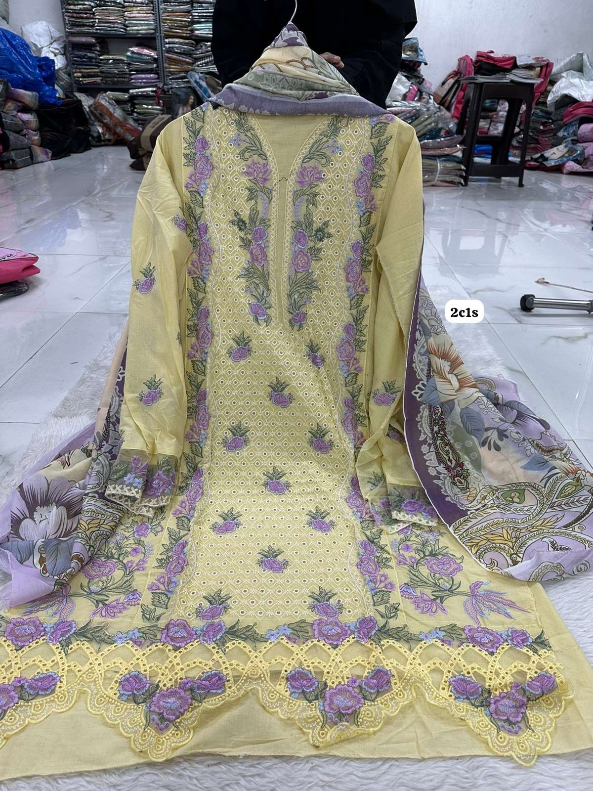 Falah Premium Pure Cotton Collection Code - NOP22 By Falah Designer Suits - 17