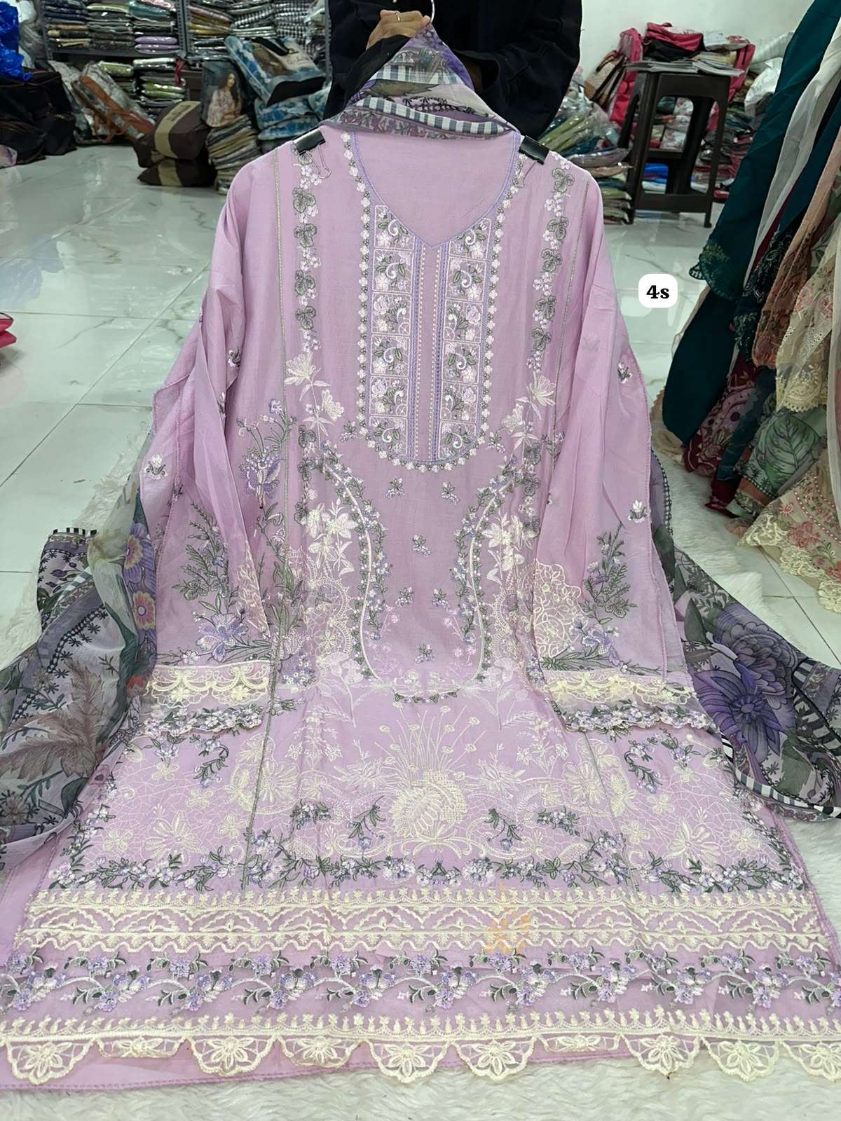 Falah Premium Pure Cotton Collection Code - NOP22 By Falah Designer Suits - 19