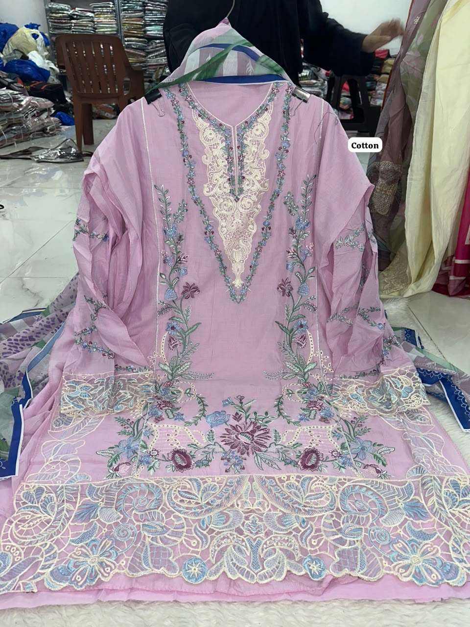 Falah Premium Pure Cotton Collection Code - NOP30 By Falah Designer Suits - 03