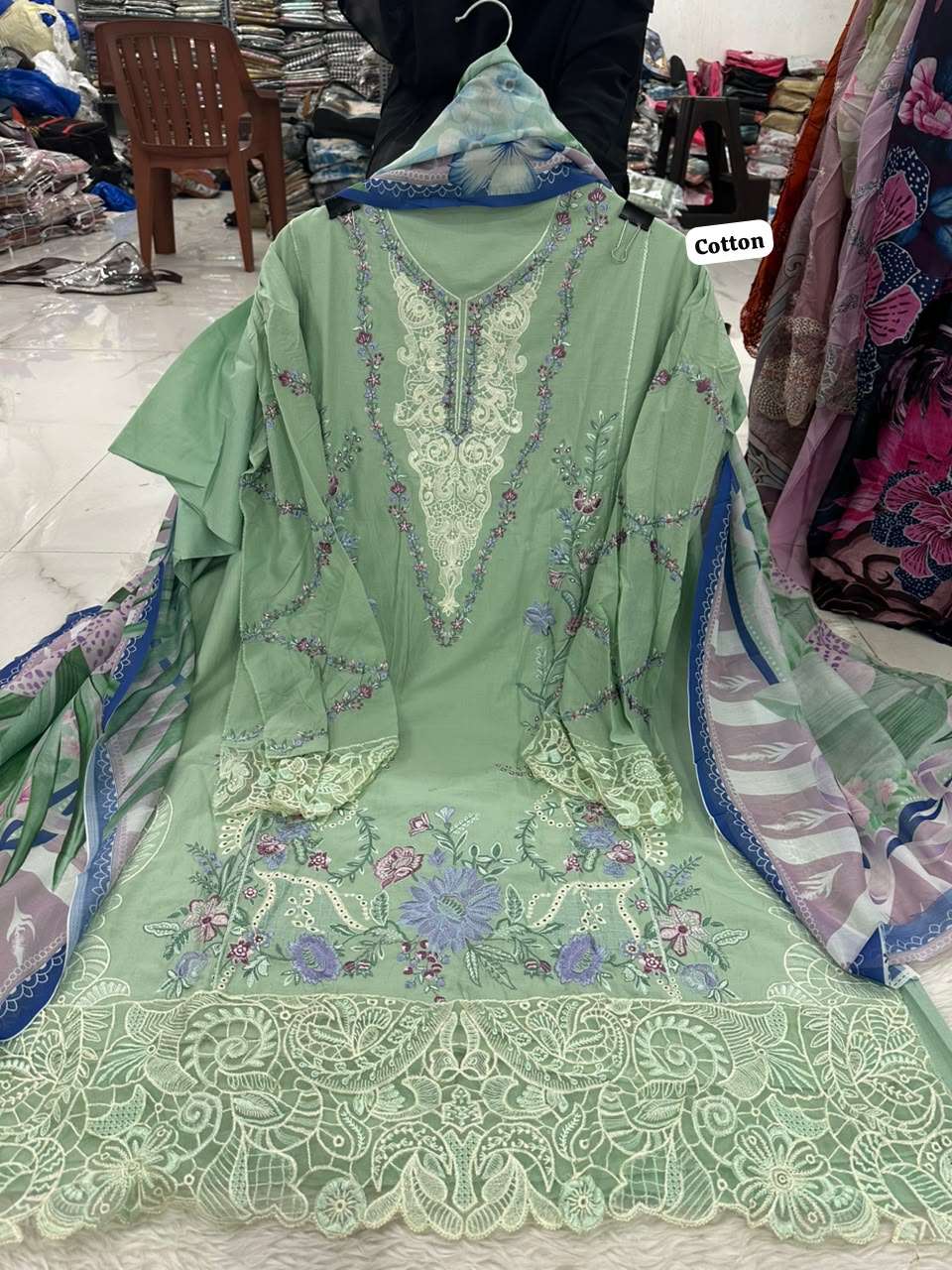 Falah Premium Pure Cotton Collection Code - NOP30 By Falah Designer Suits - 08