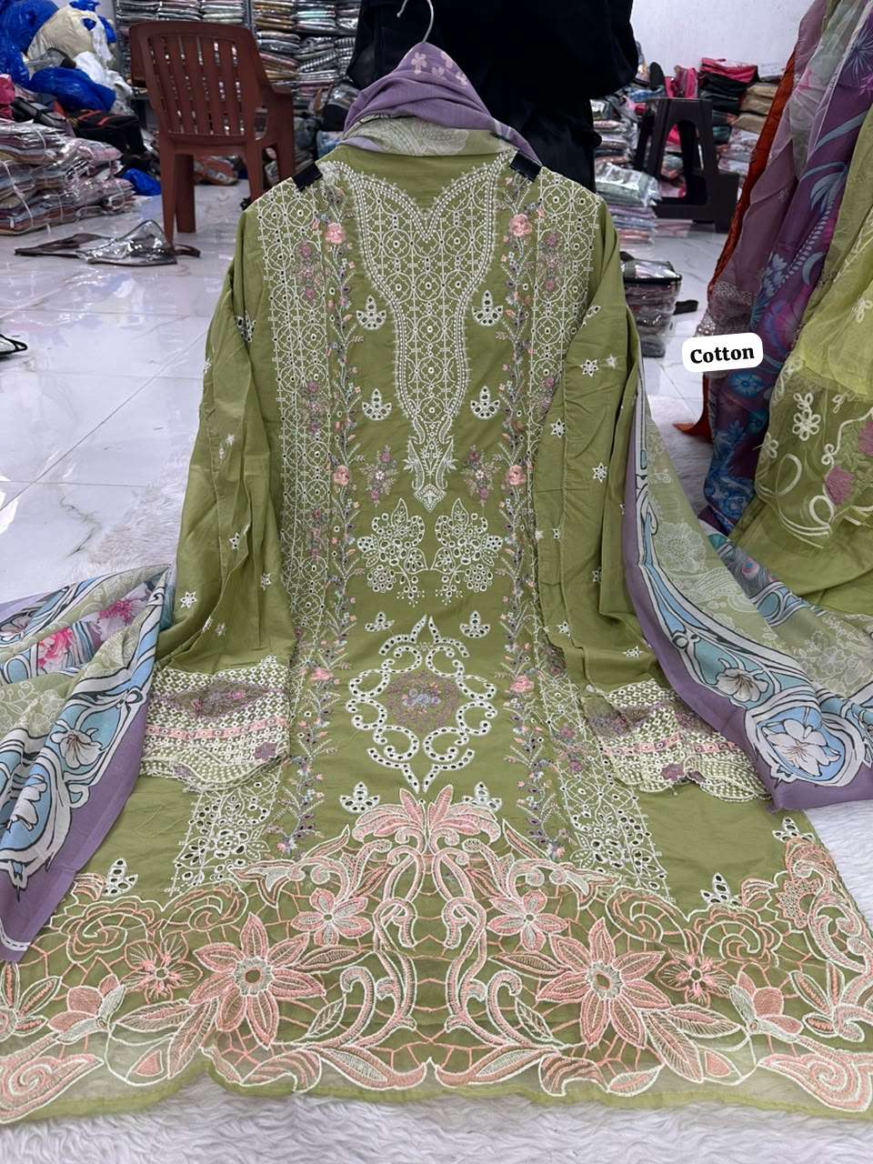 Falah Premium Pure Cotton Collection Code - NOP30 By Falah Designer Suits - 10