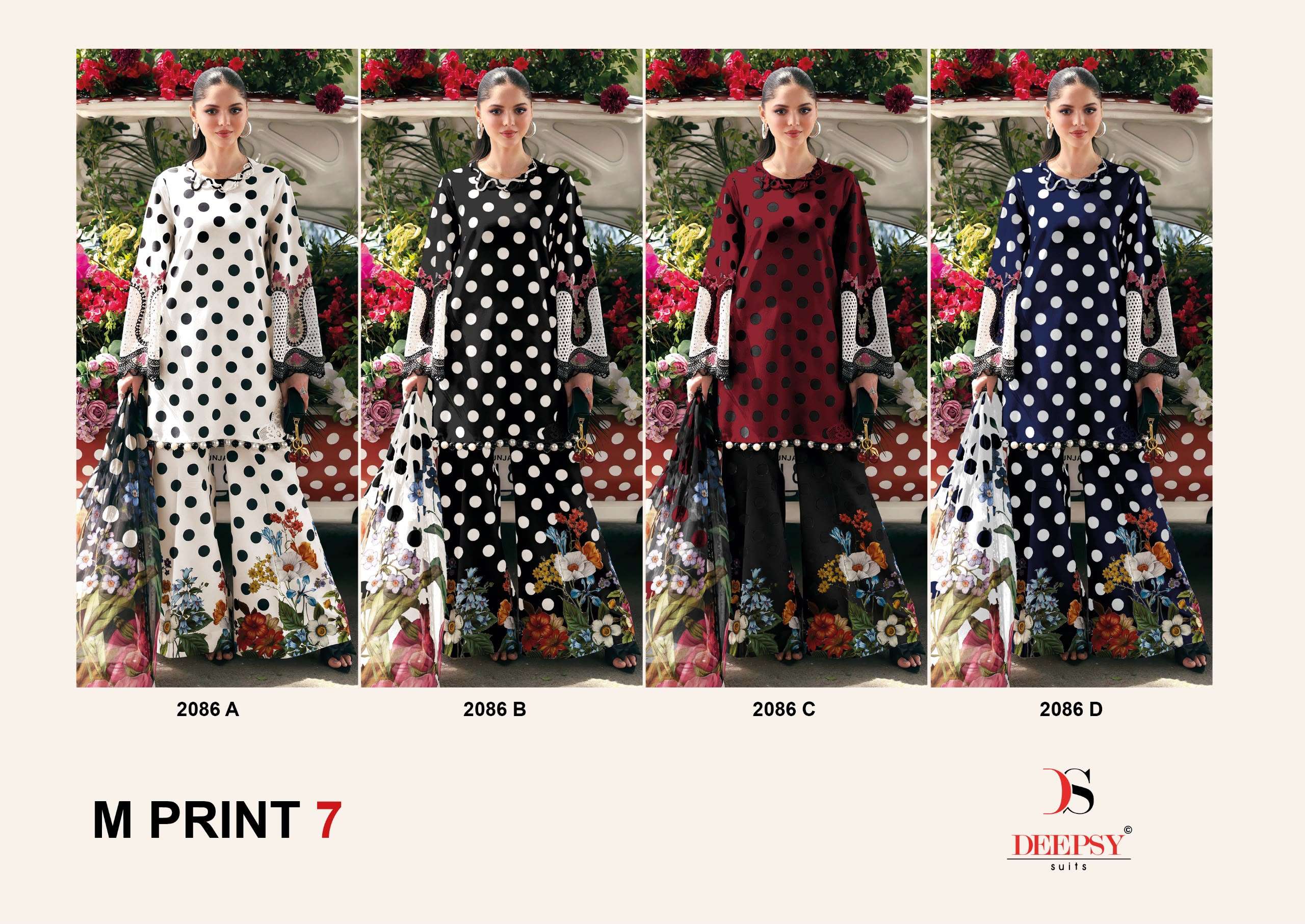 MARIA B M PRINT - 7 BY DEEPSY SUITS - 01 - 04 A