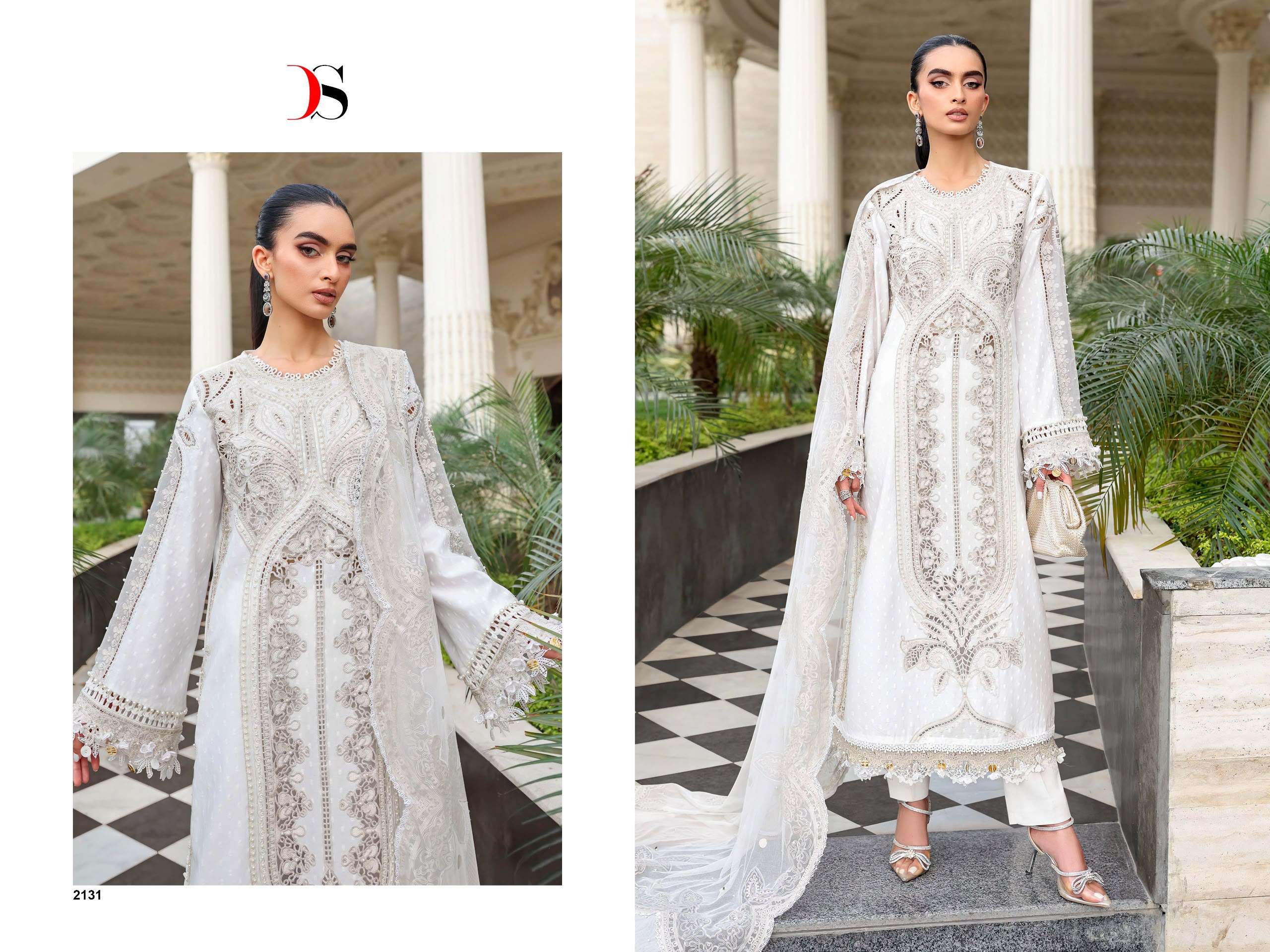 MARIA B PREMIUM EMBROIDERED - 05 DEEPSY SUITS - 01