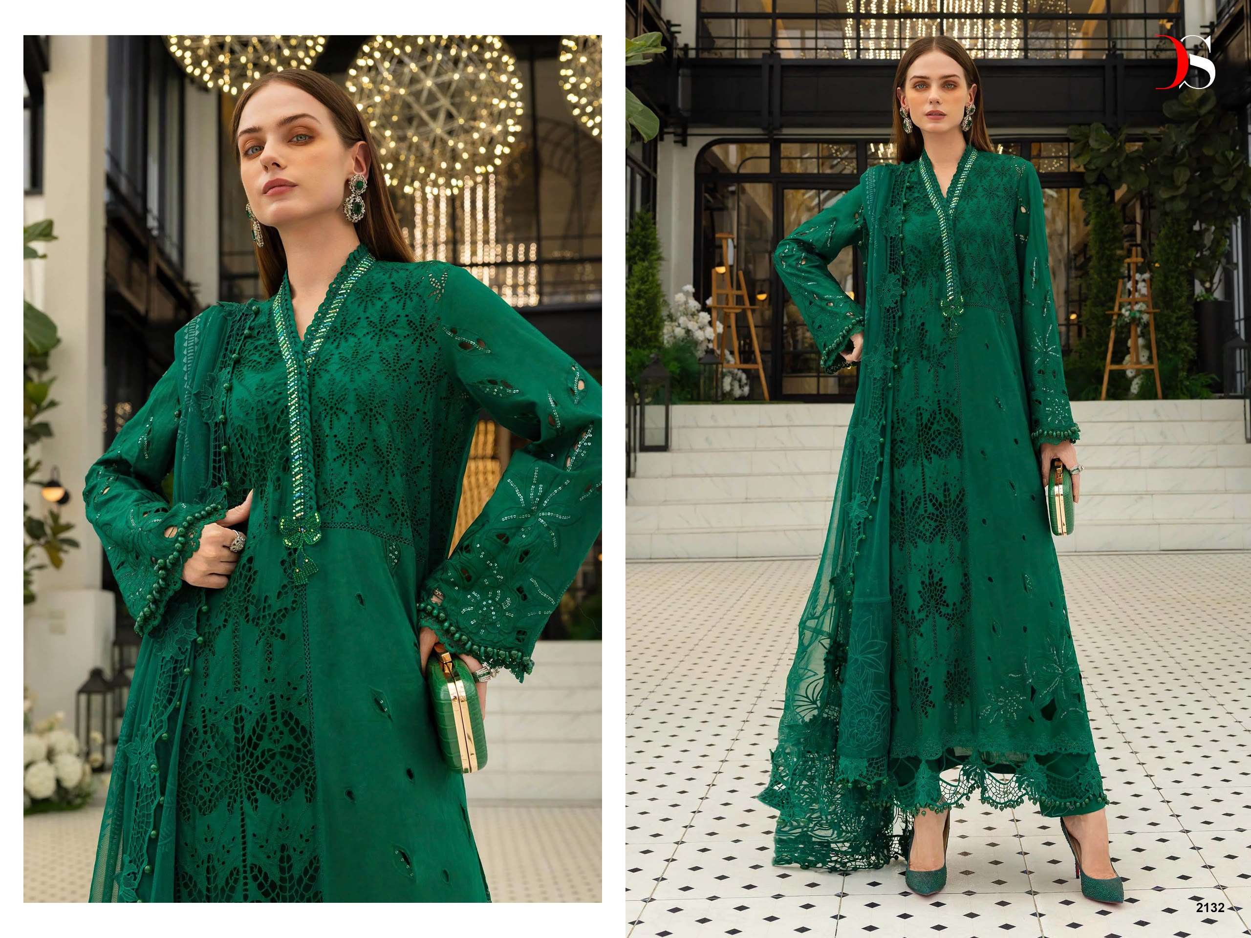 MARIA B PREMIUM EMBROIDERED - 05 DEEPSY SUITS - 02