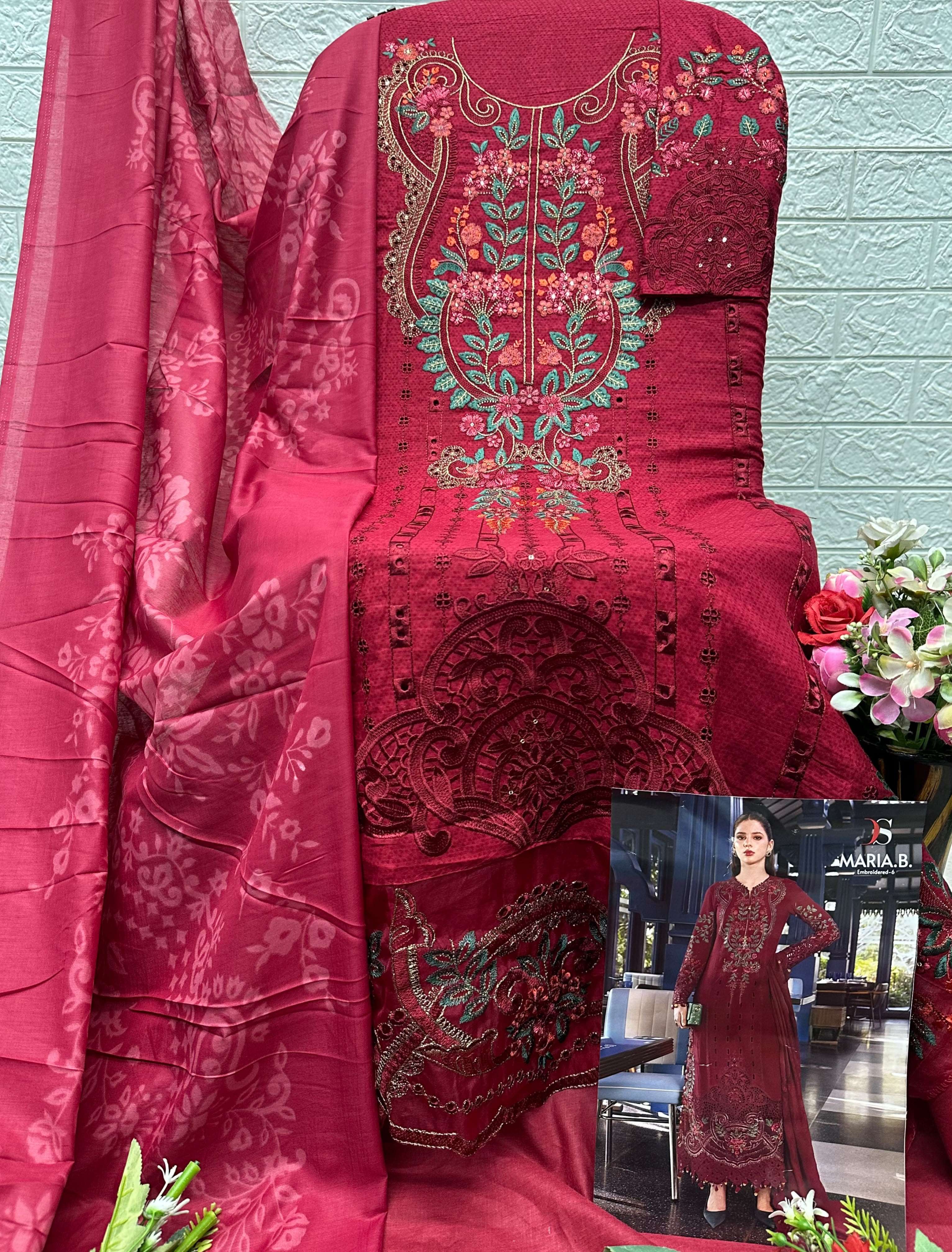 MARIA B PREMIUM EMBROIDERED - 06 BY DEEPSY SUITS - 05