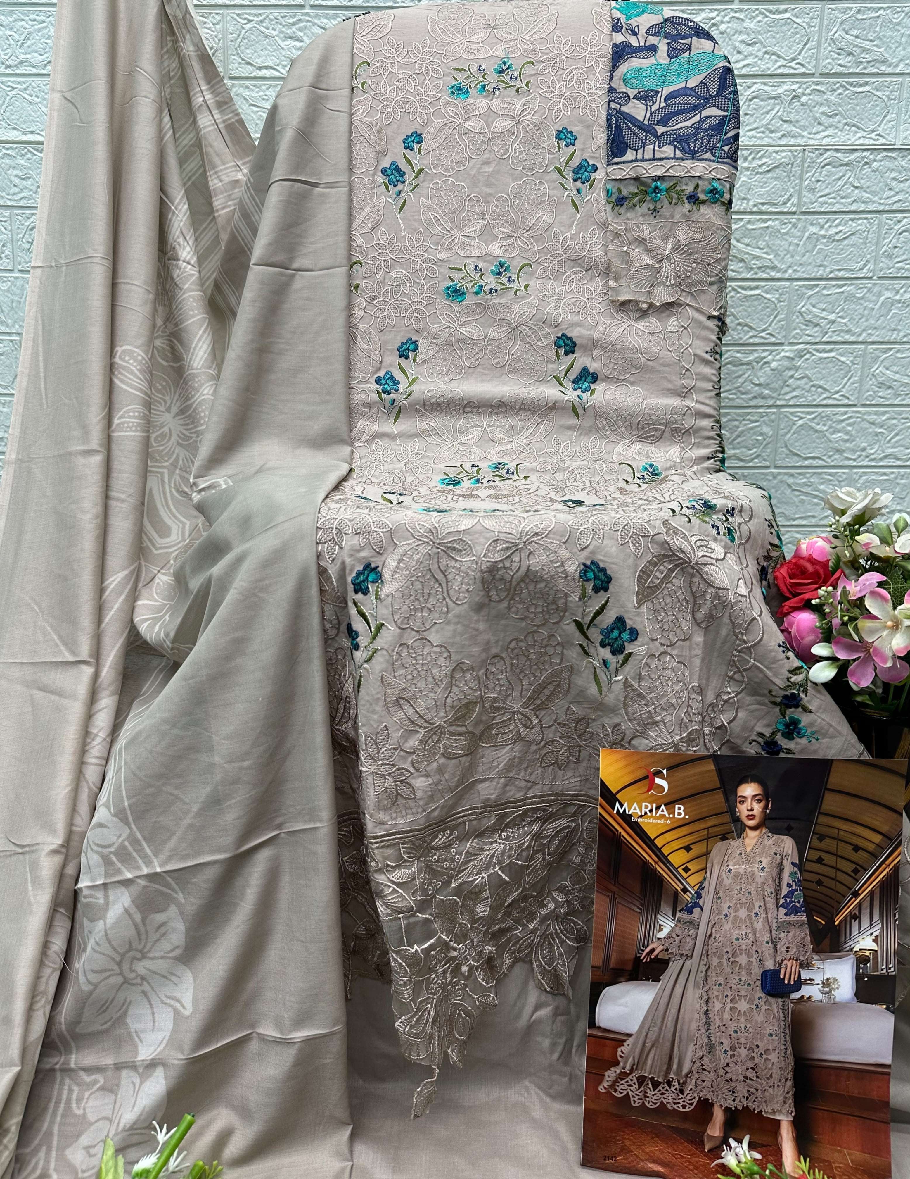 MARIA B PREMIUM EMBROIDERED - 06 BY DEEPSY SUITS - 06